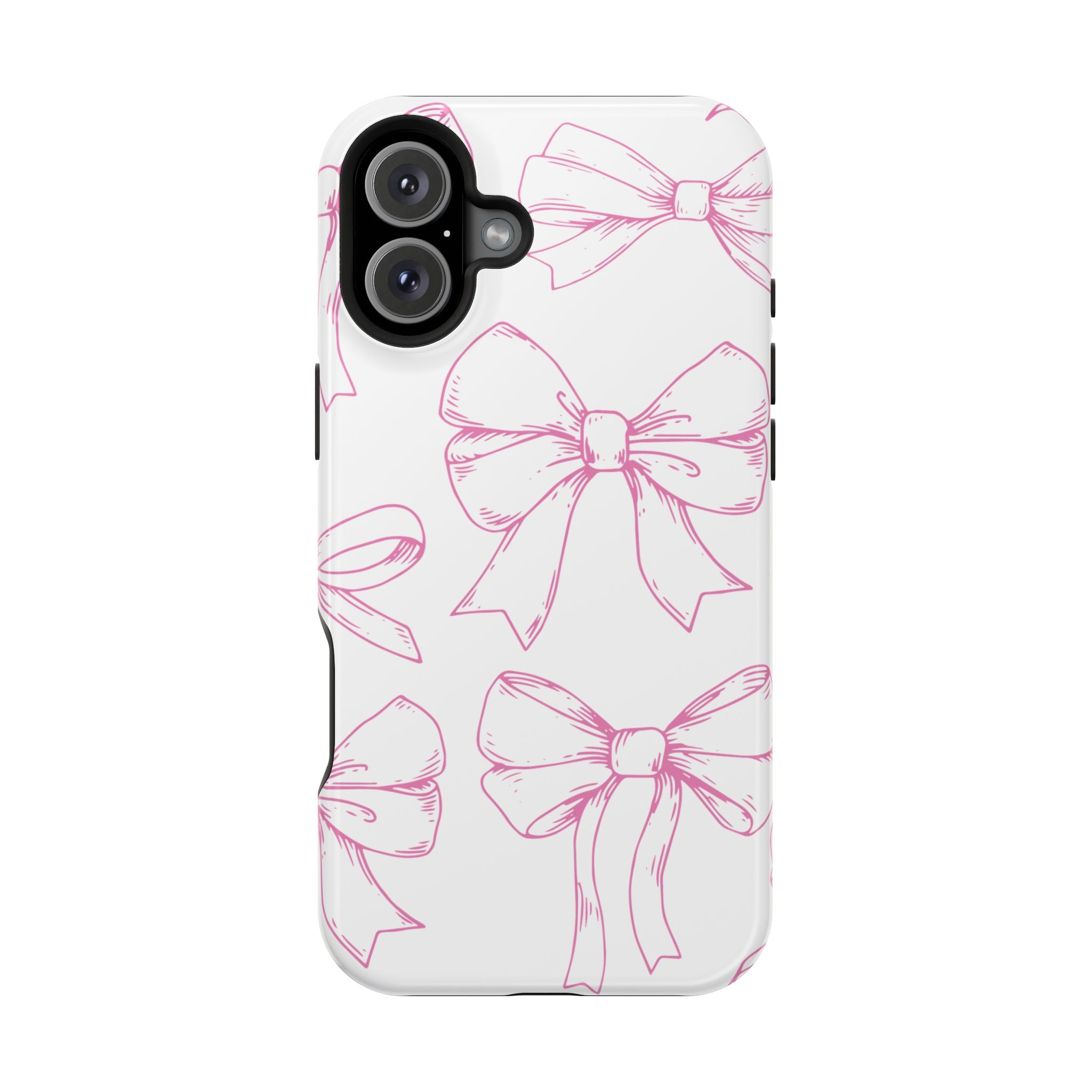 Customizable: Cute Bow Pattern Phone Case