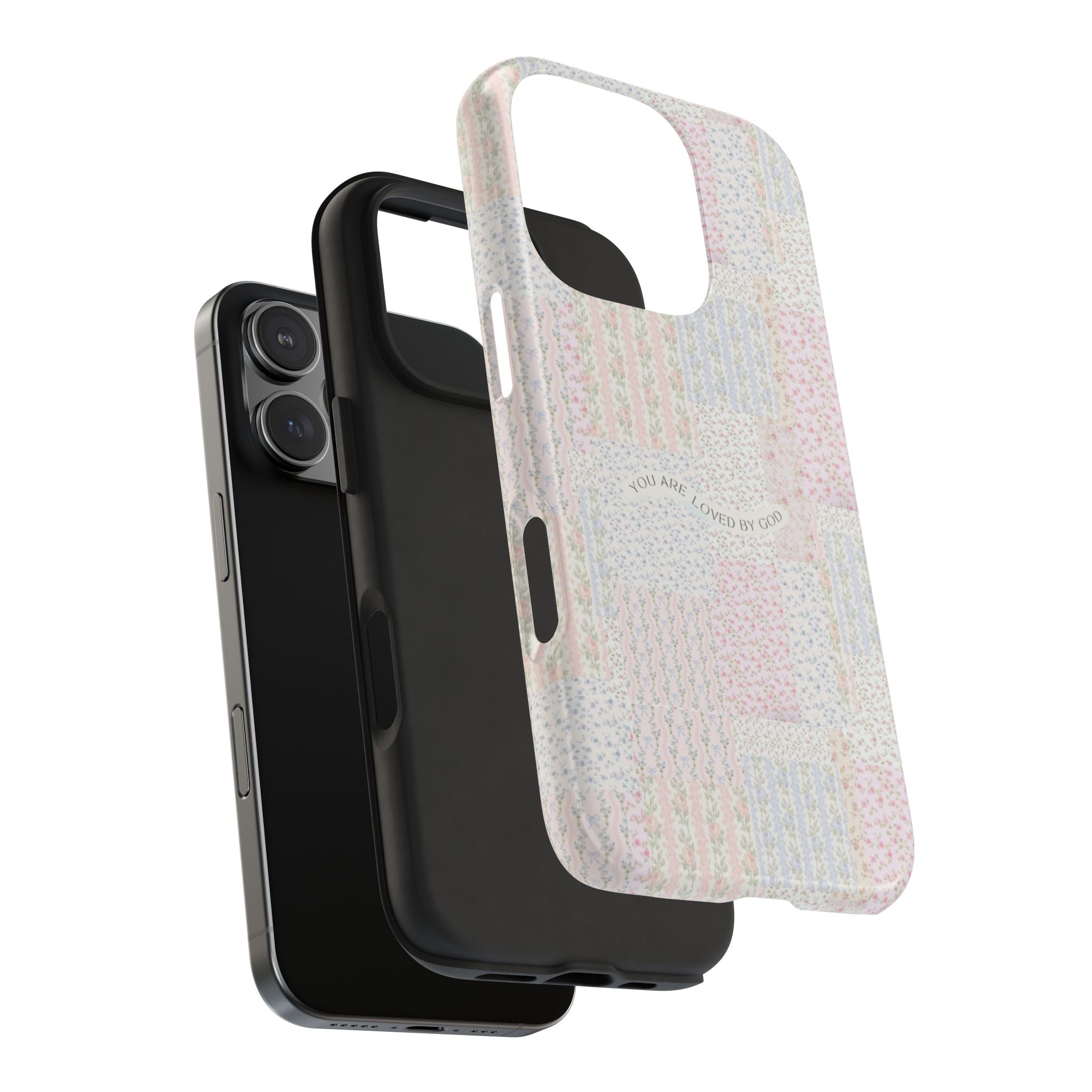 Floral Tough Phone Cases, Protective Phone Cover, Inspirational Tech Accessory, Gift for Her, Fashionable Phone Case, Unique Design