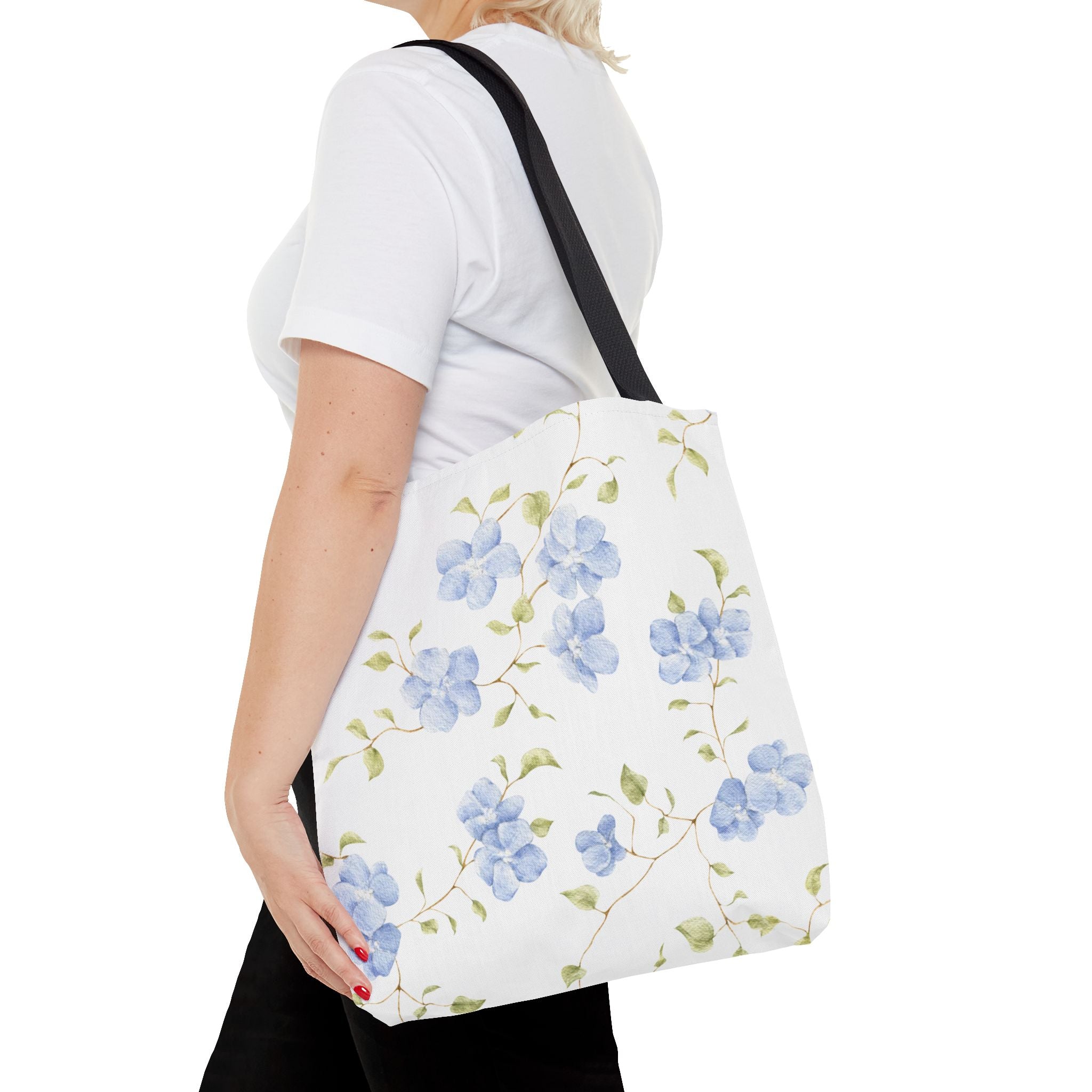 Floral Tote Bag, Stylish Eco-Friendly Bag, Gift for Her, Beach Bag, Shopping Tote, College Bag