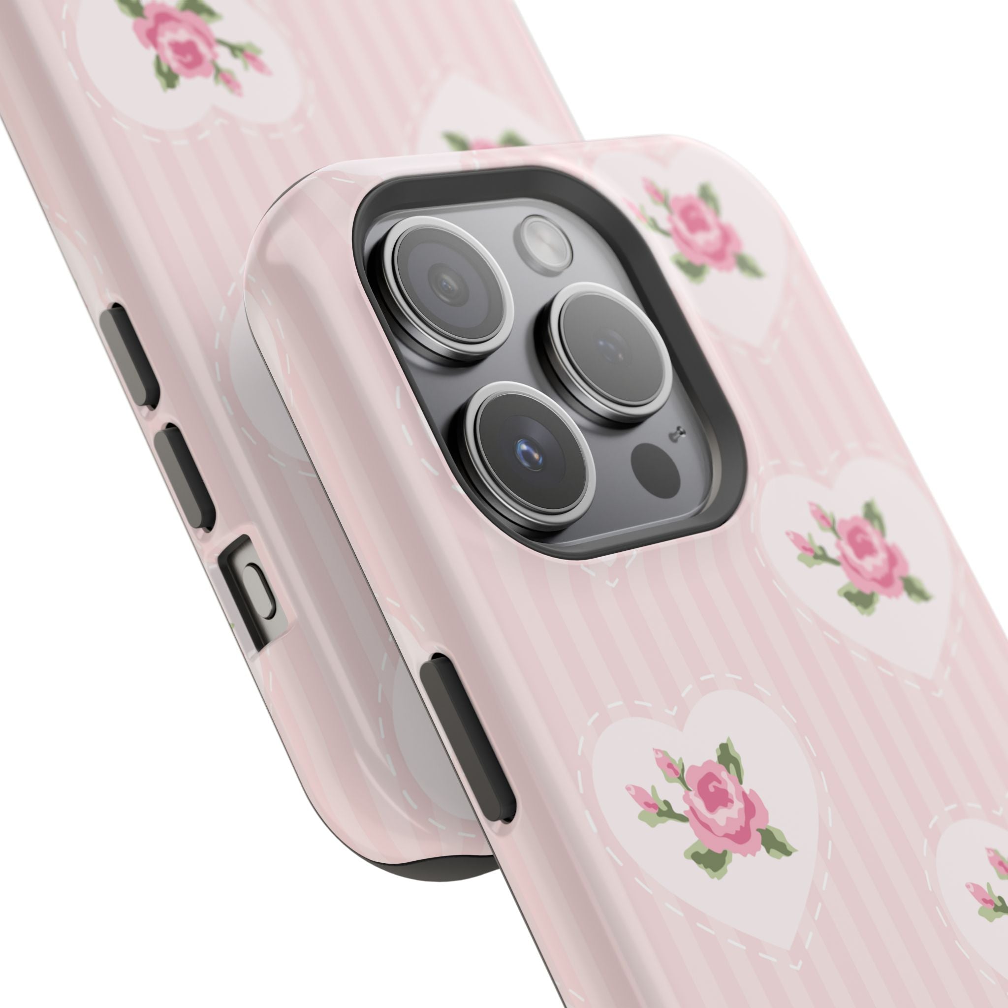 Customizable: Floral Heart Phone Case
