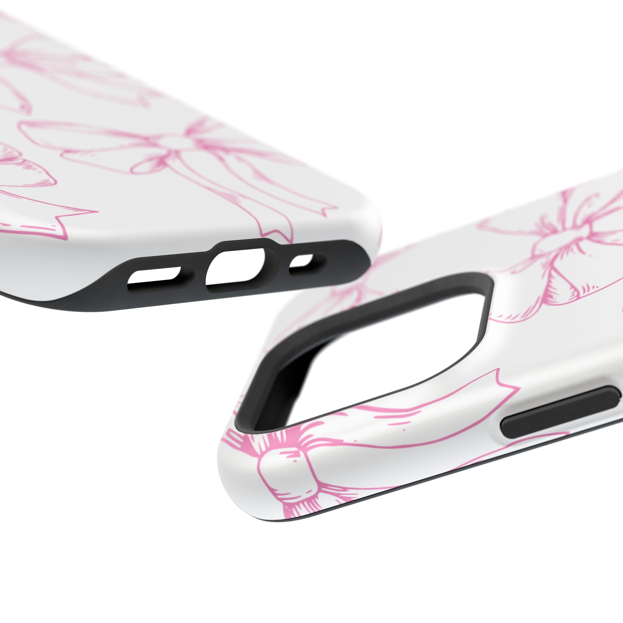 Customizable: Cute Bow Pattern Phone Case