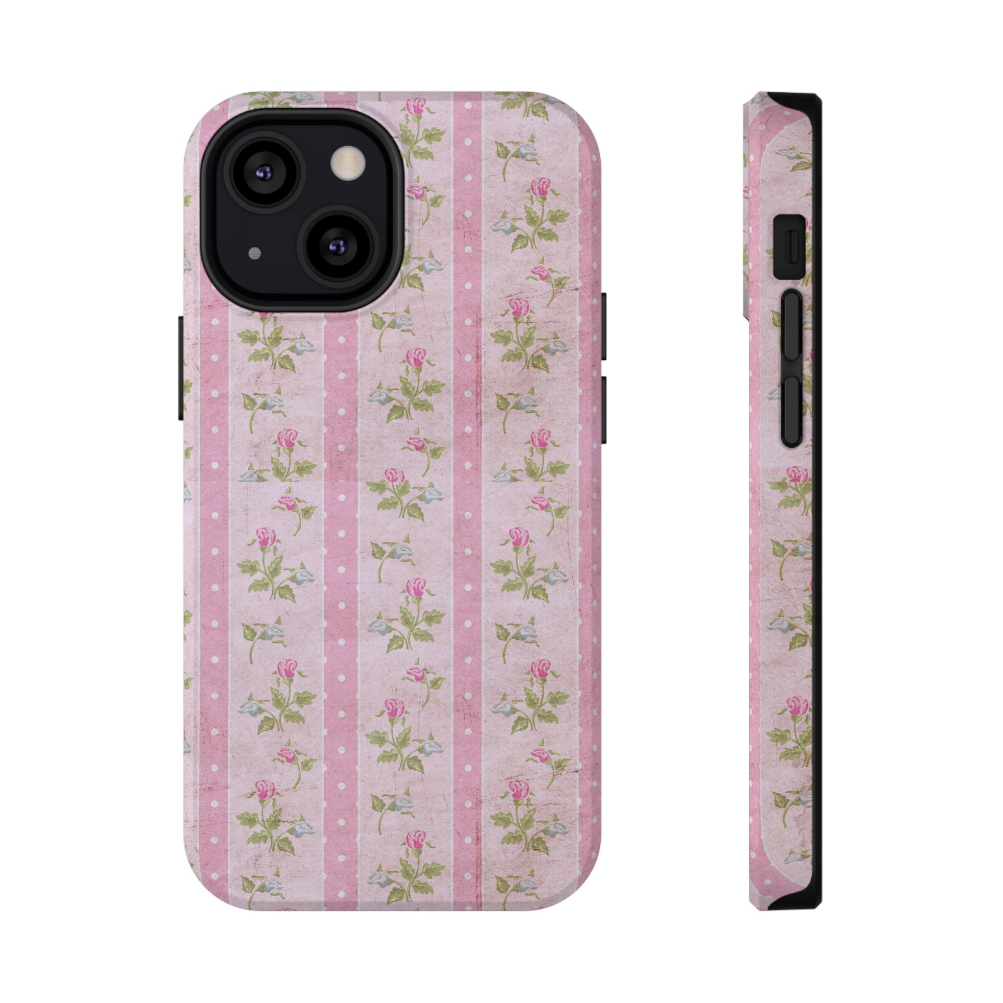 Impact-Resistant Phone Case, Inspirational Quote Case, Gift for Her, Bible Verse Decor, Floral Design Phone Cover