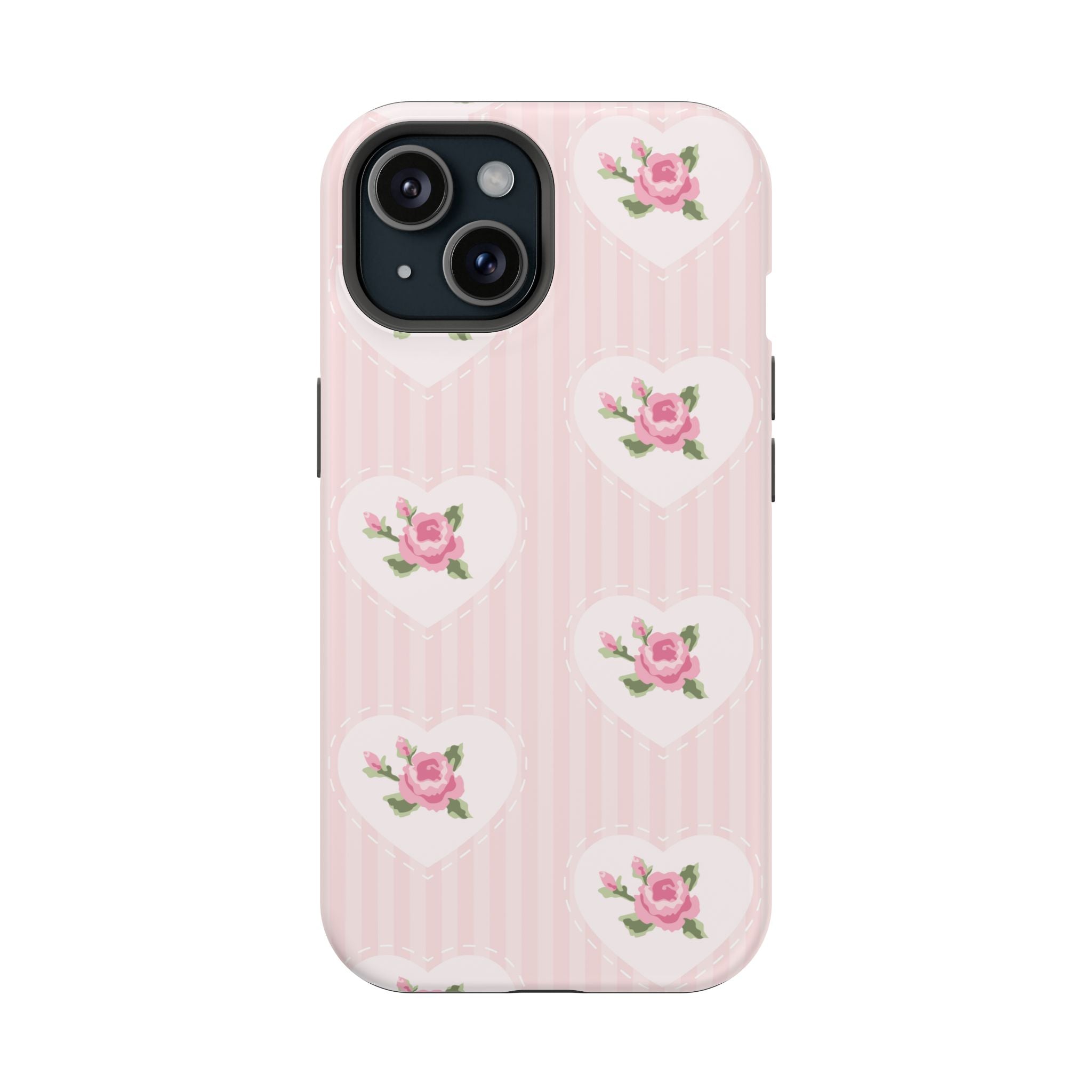 Customizable: Floral Heart Phone Case
