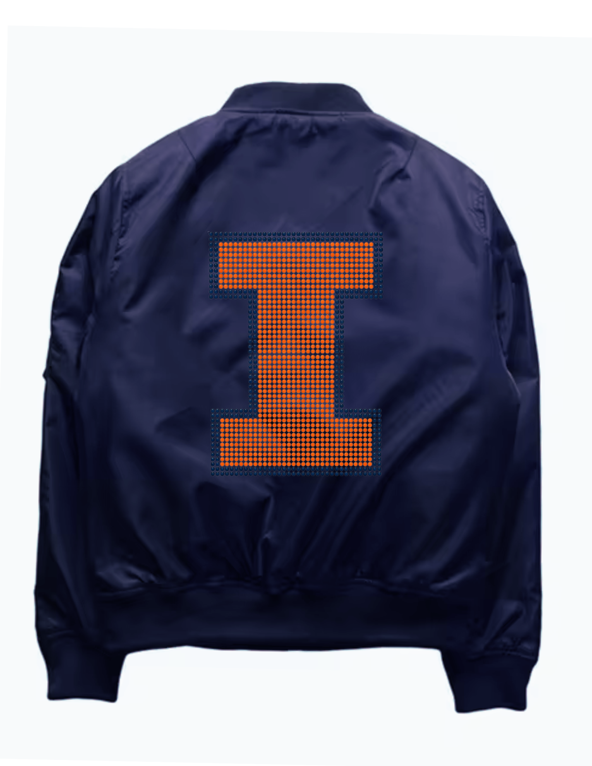 University of Illinois Orange Block I Navy Bomber