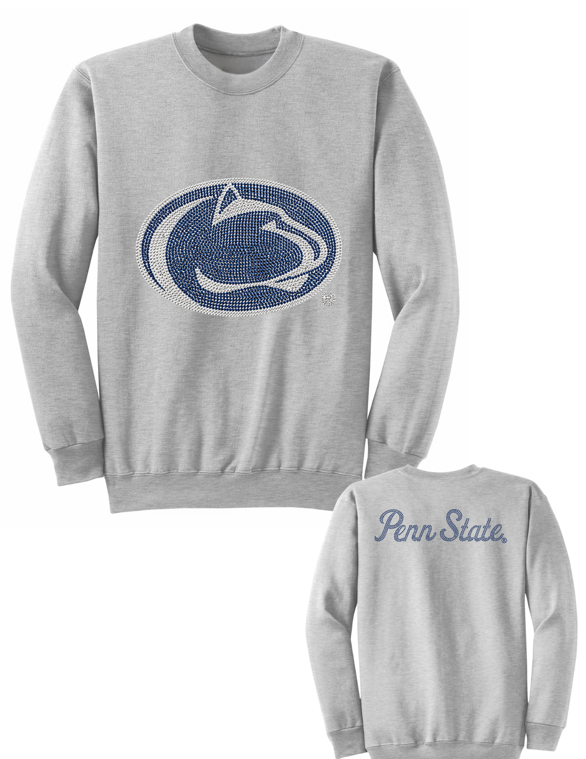 Penn State Nittany Lion Light Gray Crewneck Sweatshirt