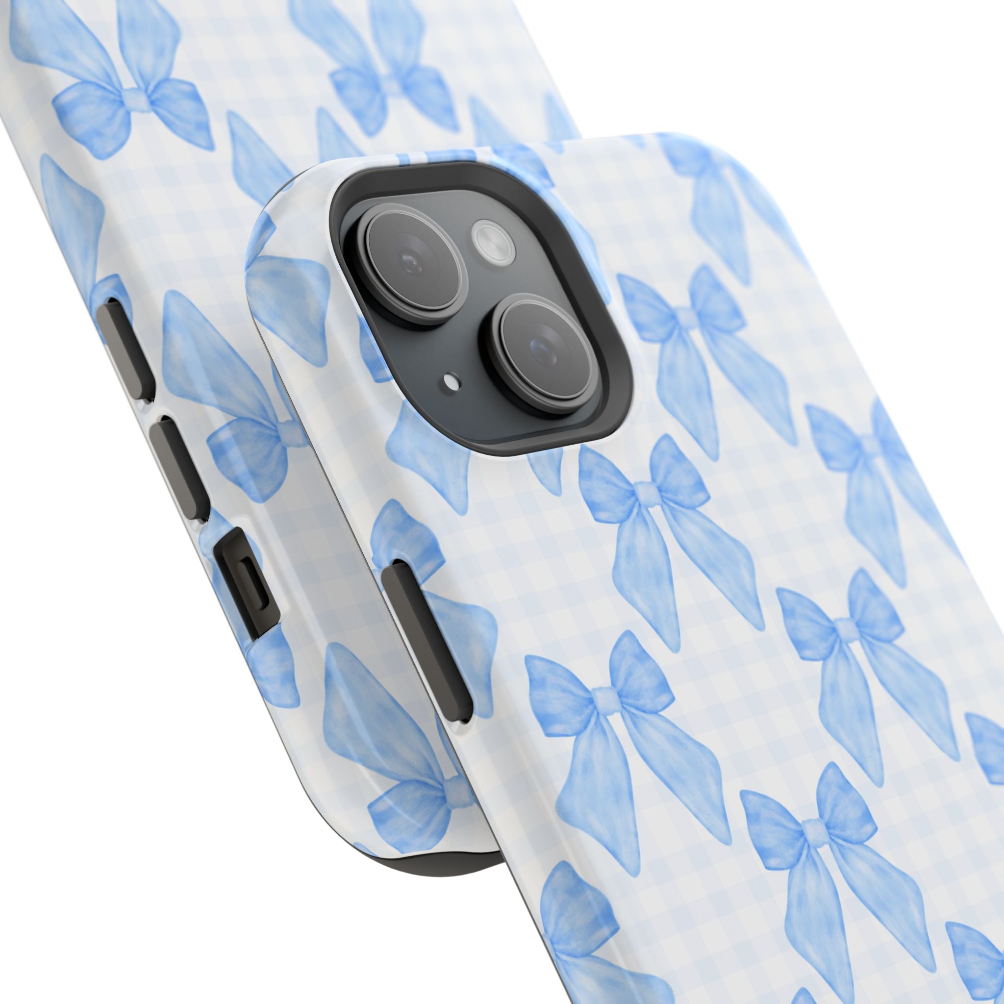 Customizable: Charming Bow Pattern Phone Case