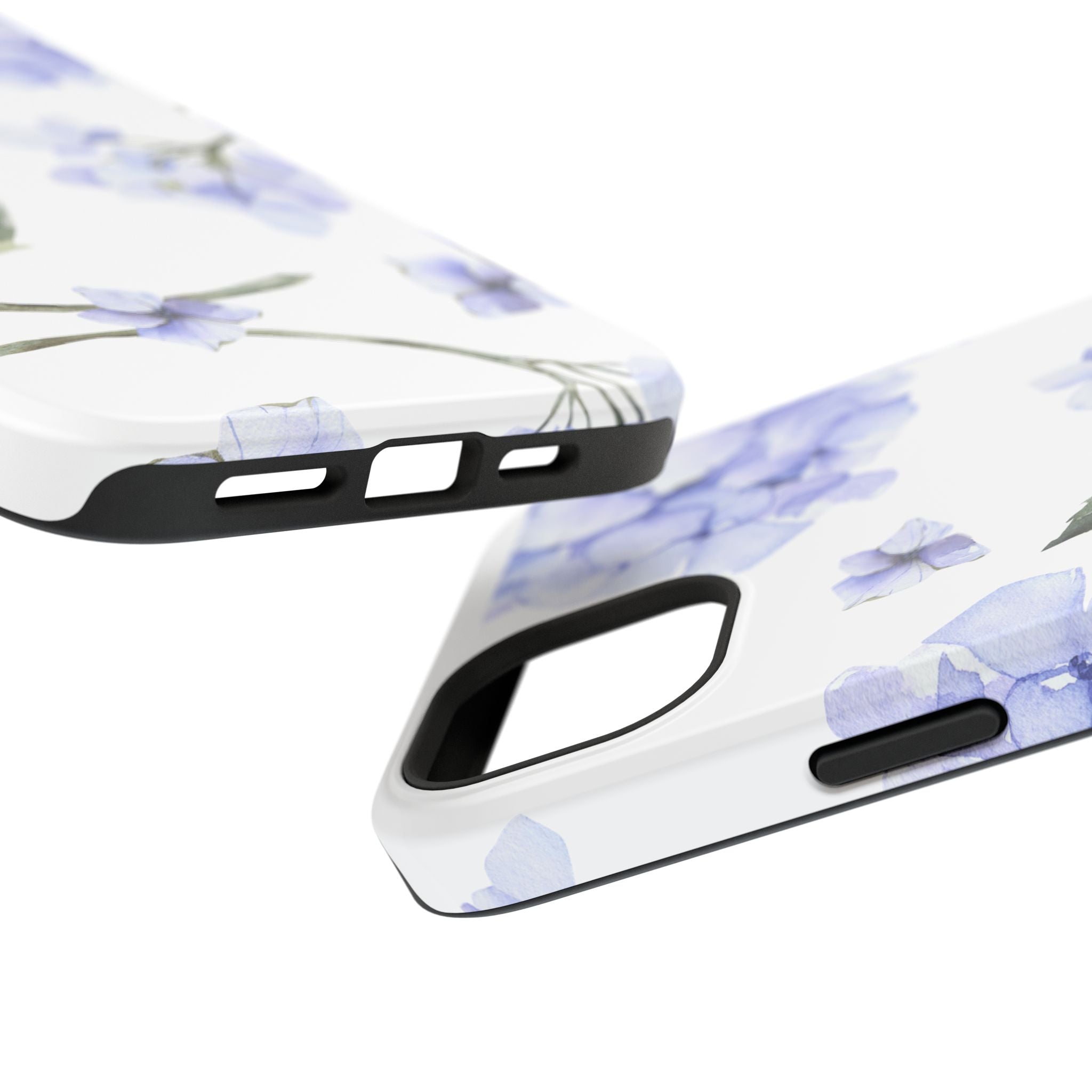 Customizable: Floral Purple Hydrangea Impact-Resistant Phone Case