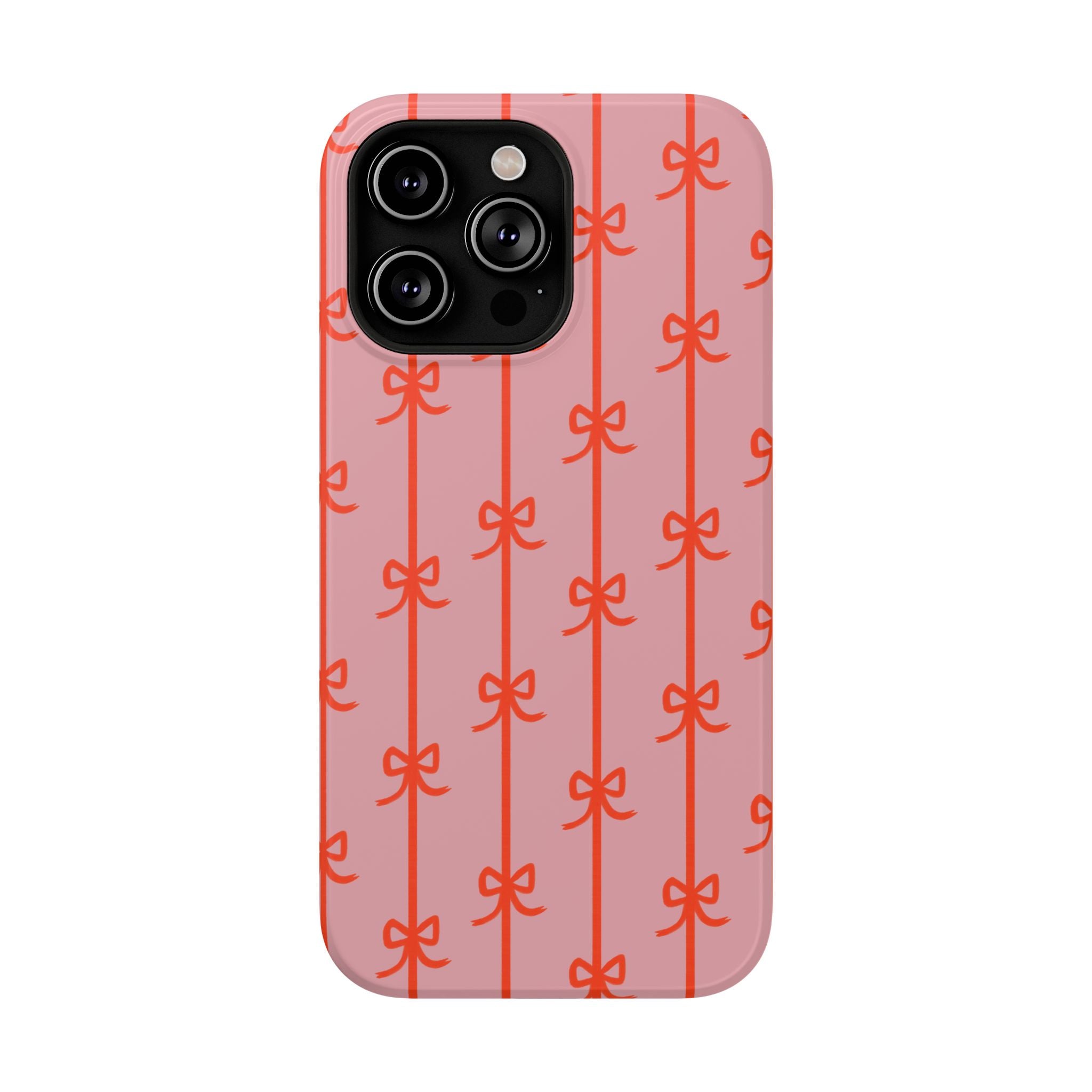 Customizable: Cute Bow Pattern Phone Case