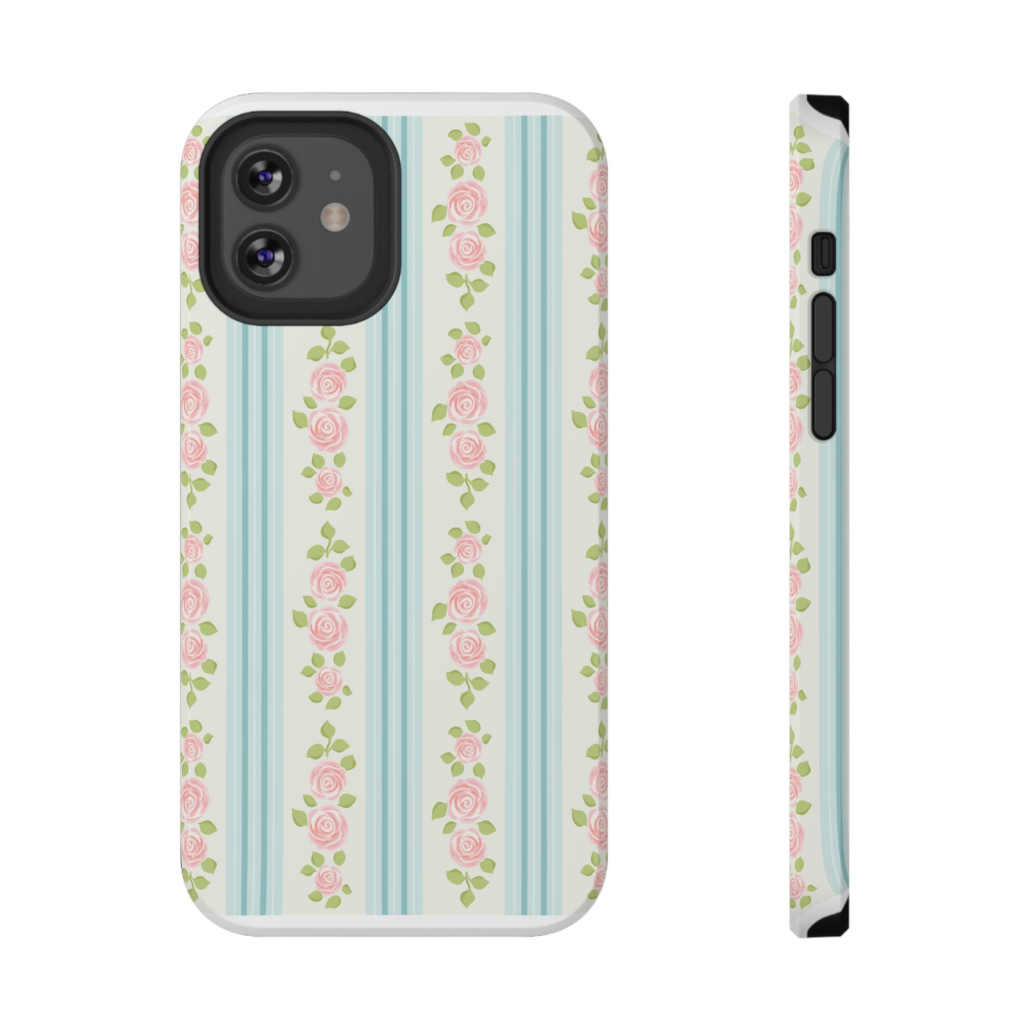 Customizable: Floral Impact-Resistant Phone Case