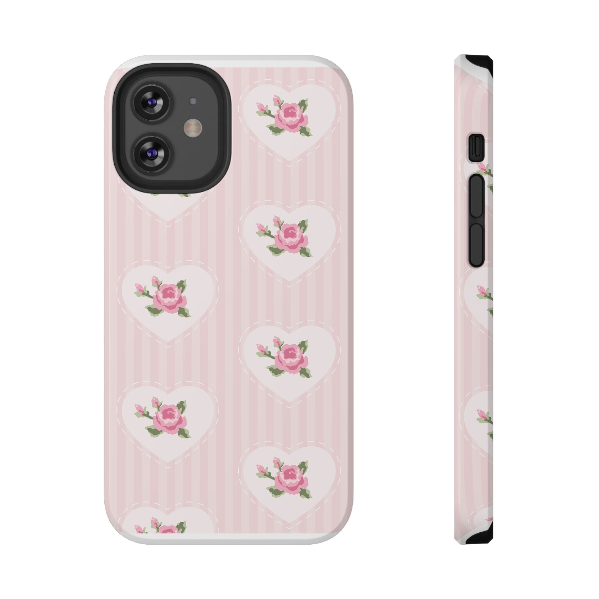 Customizable: Floral Heart Phone Case