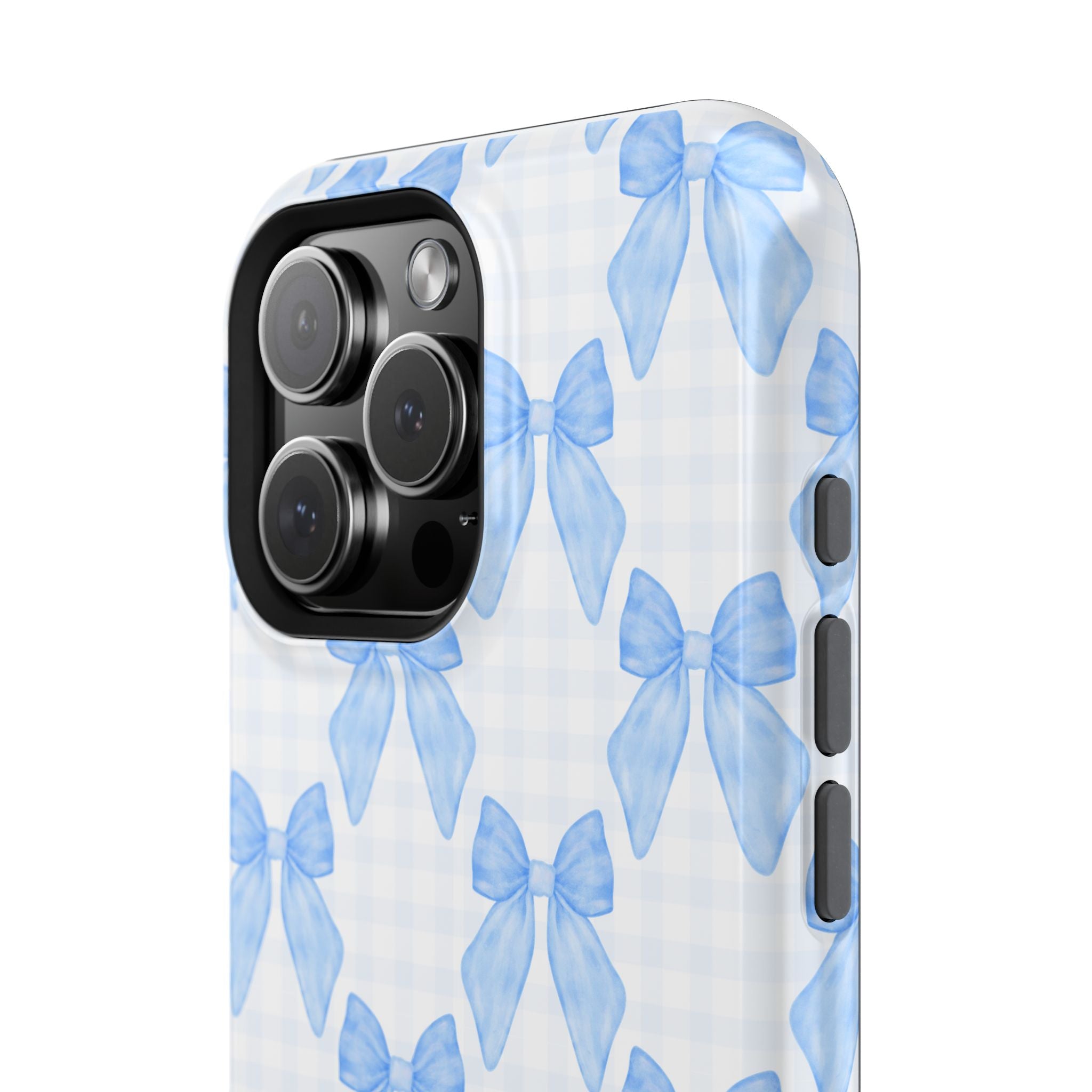 Customizable: Charming Bow Pattern Phone Case