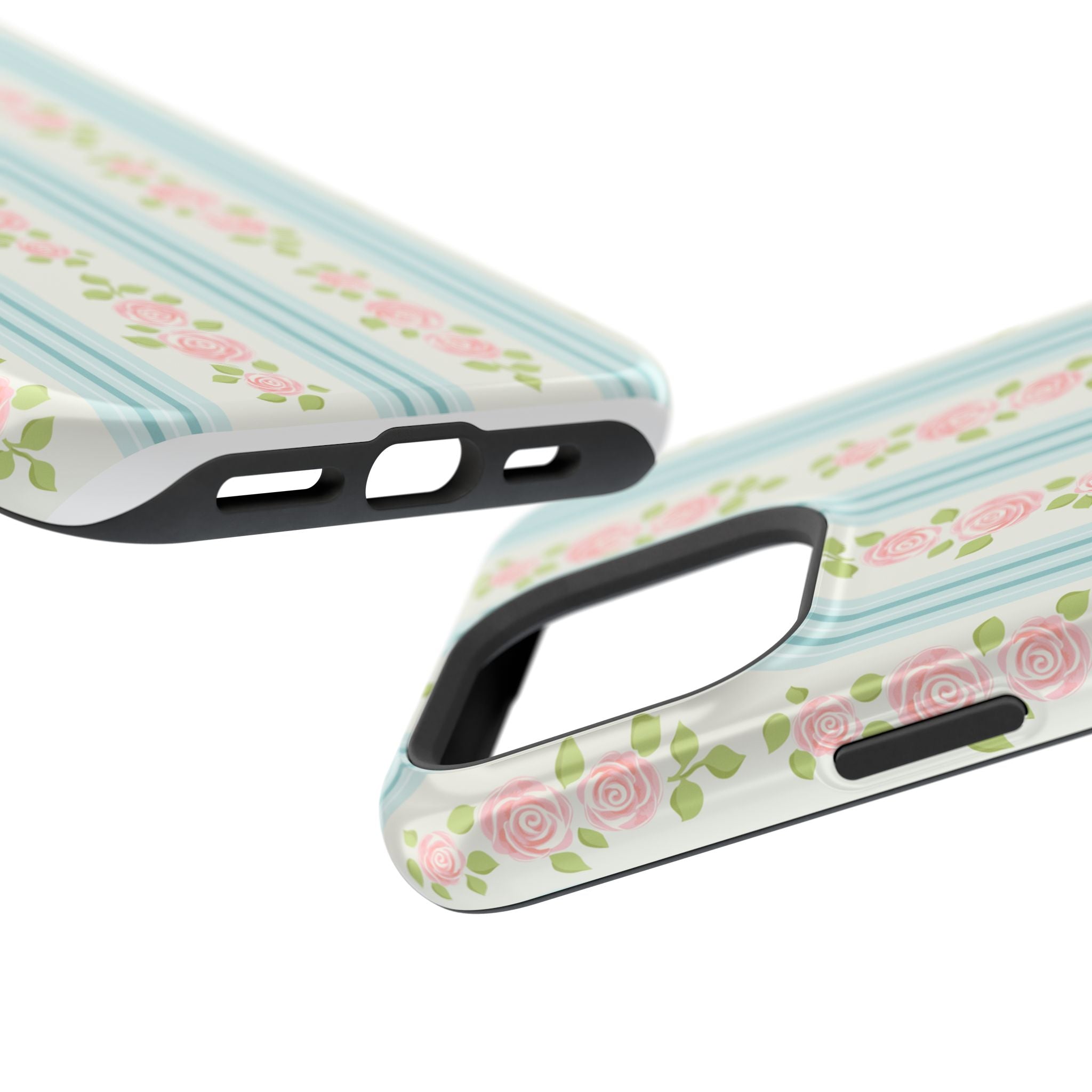Customizable: Floral Impact-Resistant Phone Case