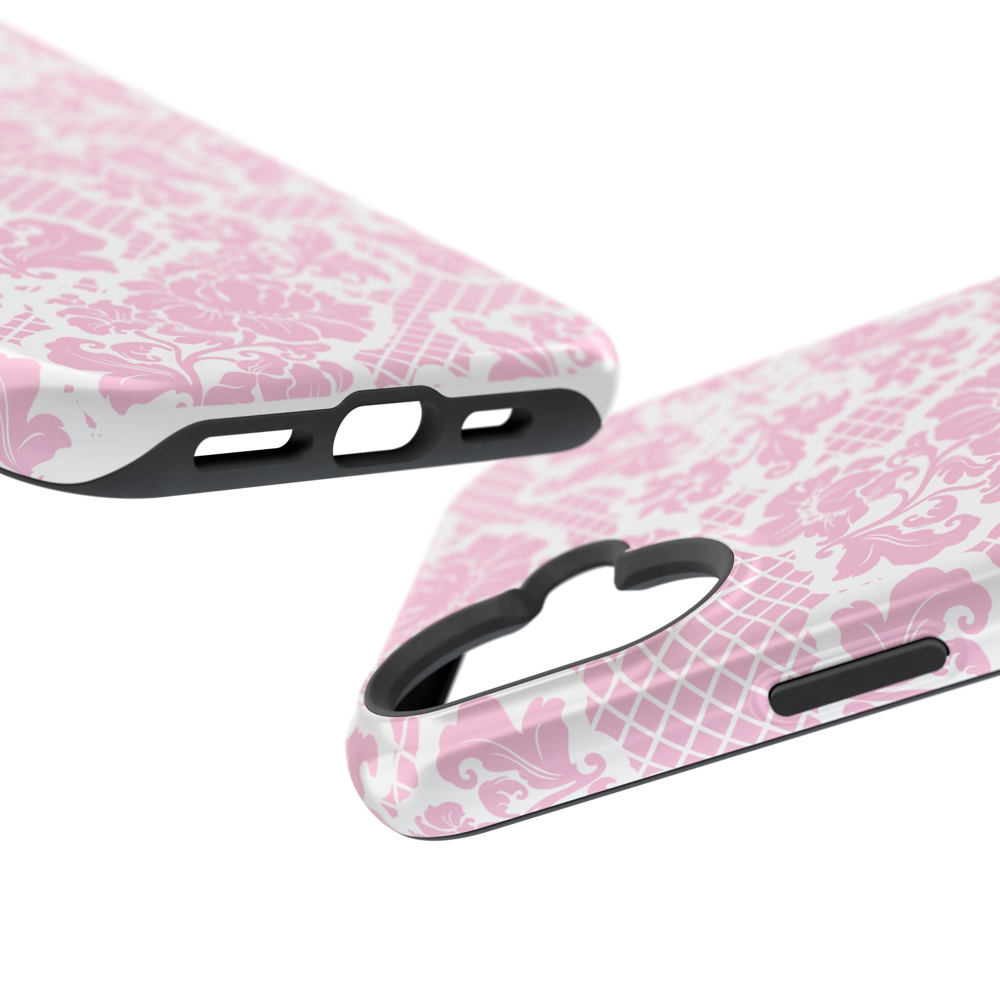 Customizable: Pink Lace Inspired Elegantly Chic Impact-Resistant Case