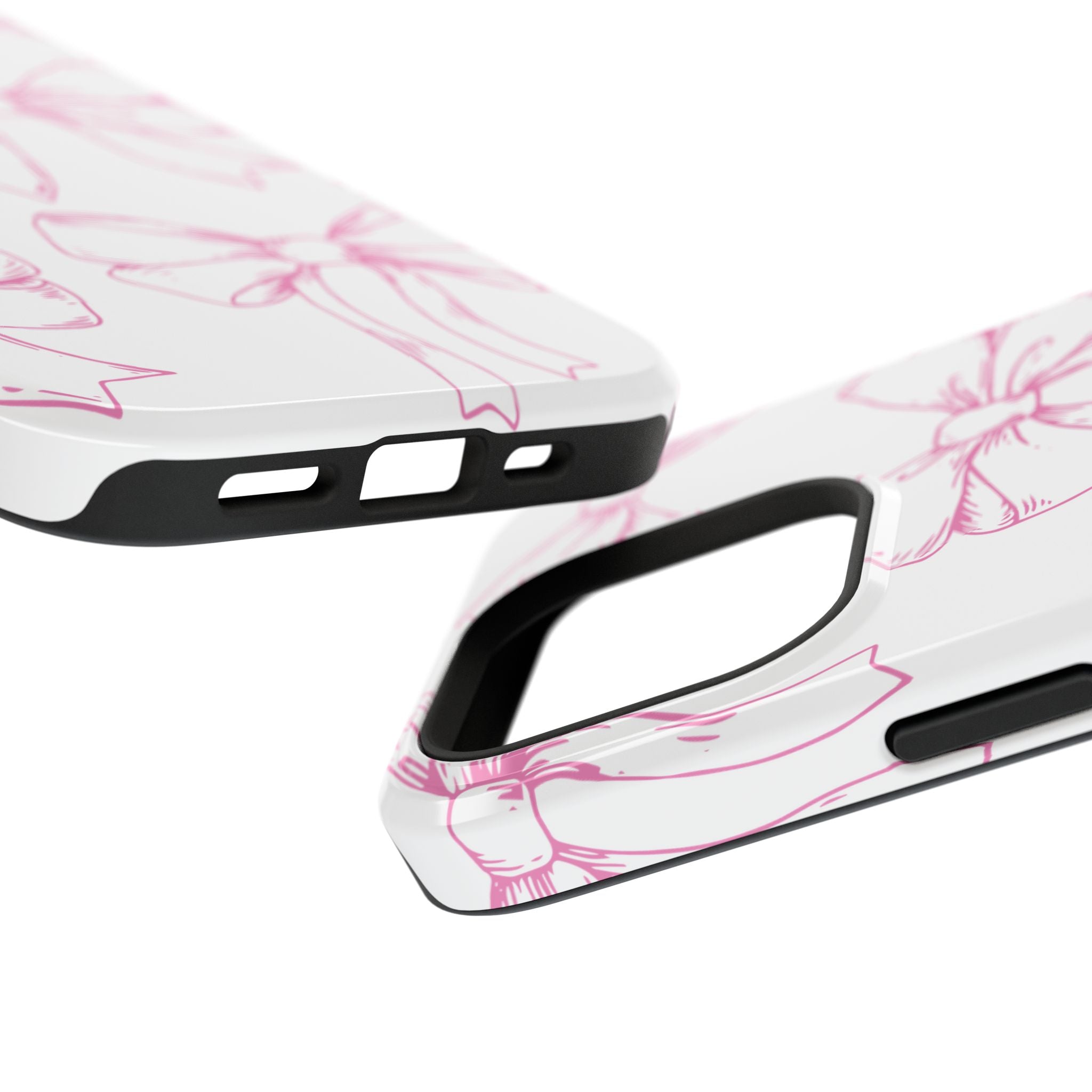 Customizable: Cute Bow Pattern Phone Case