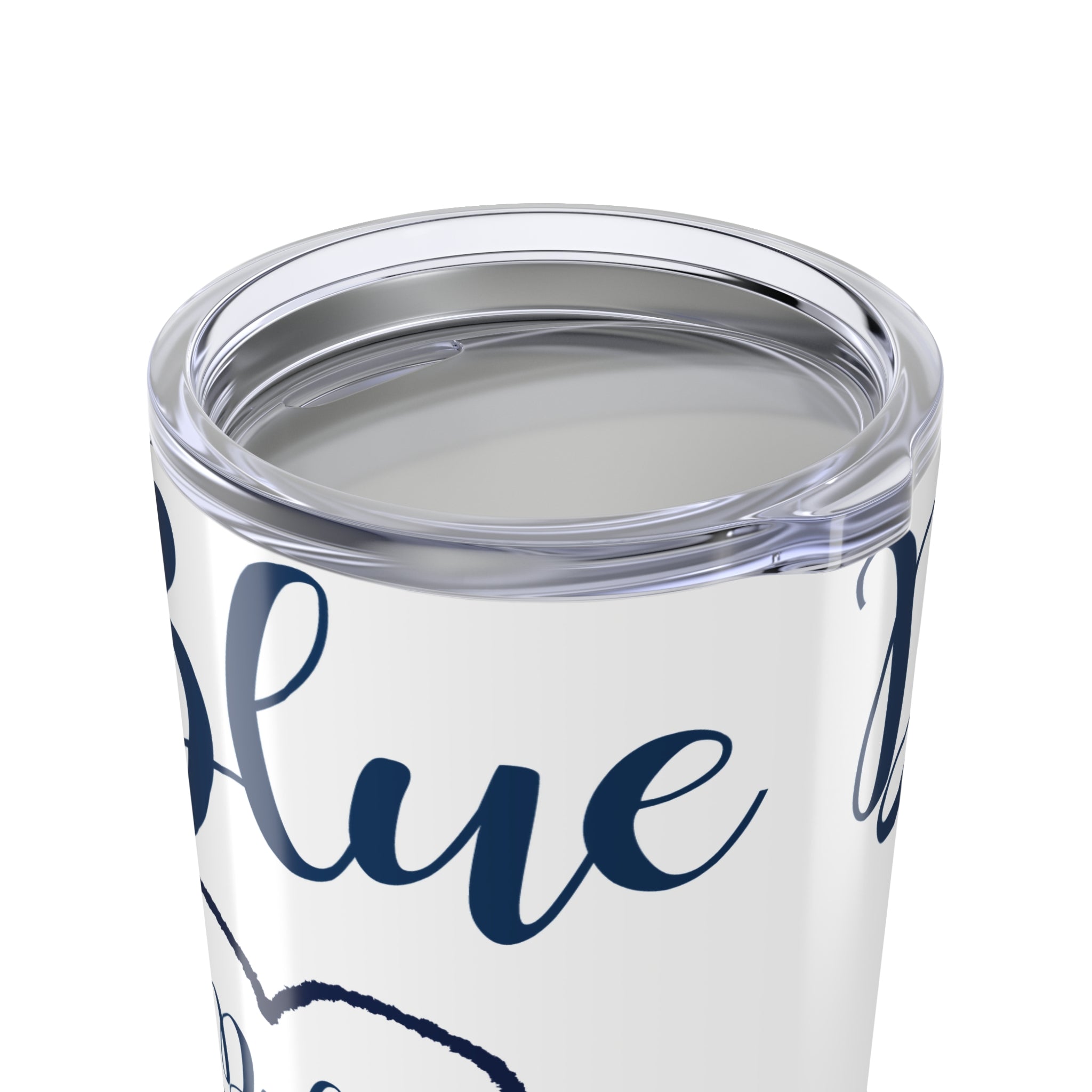 Duke Stylish 20oz Tumbler with Custom Monogram/Name, Perfect for Coffee Lovers, Great Gift for Birthdays, College Acceptance, College Gift