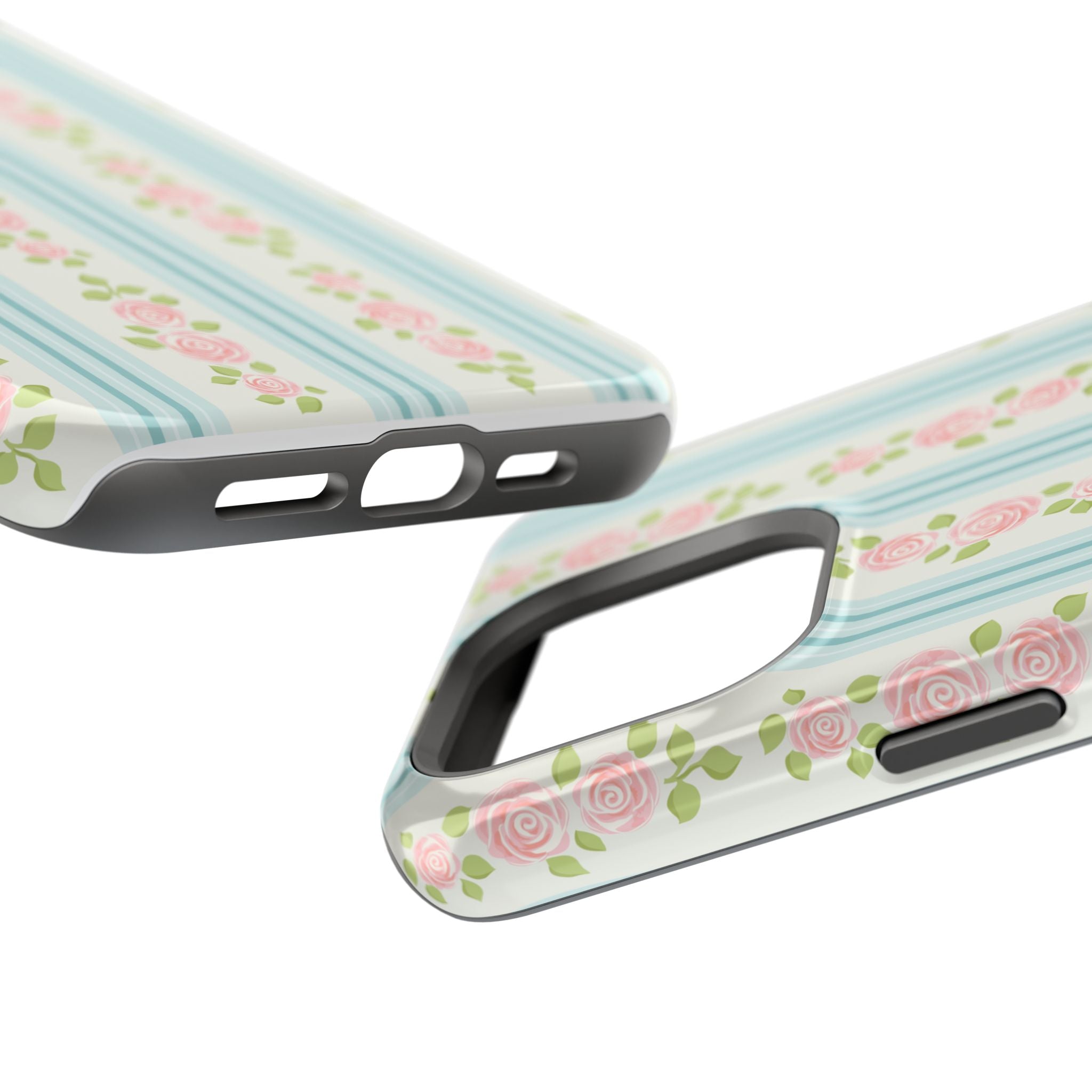Customizable: Floral Impact-Resistant Phone Case