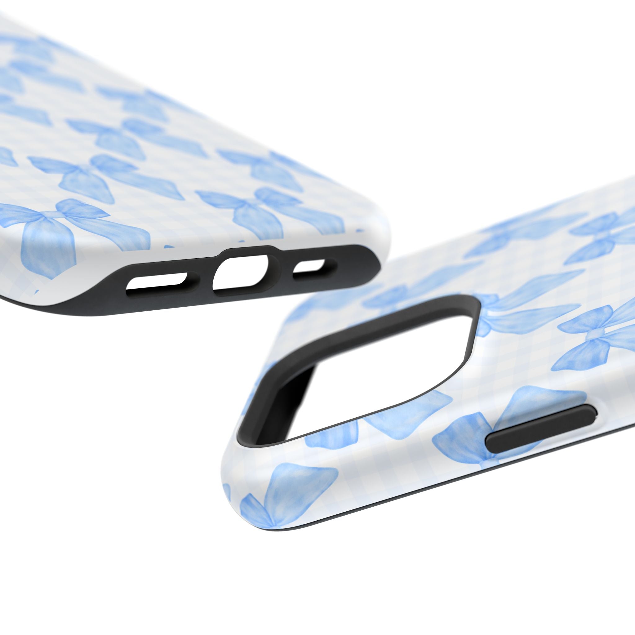 Customizable: Charming Bow Pattern Phone Case