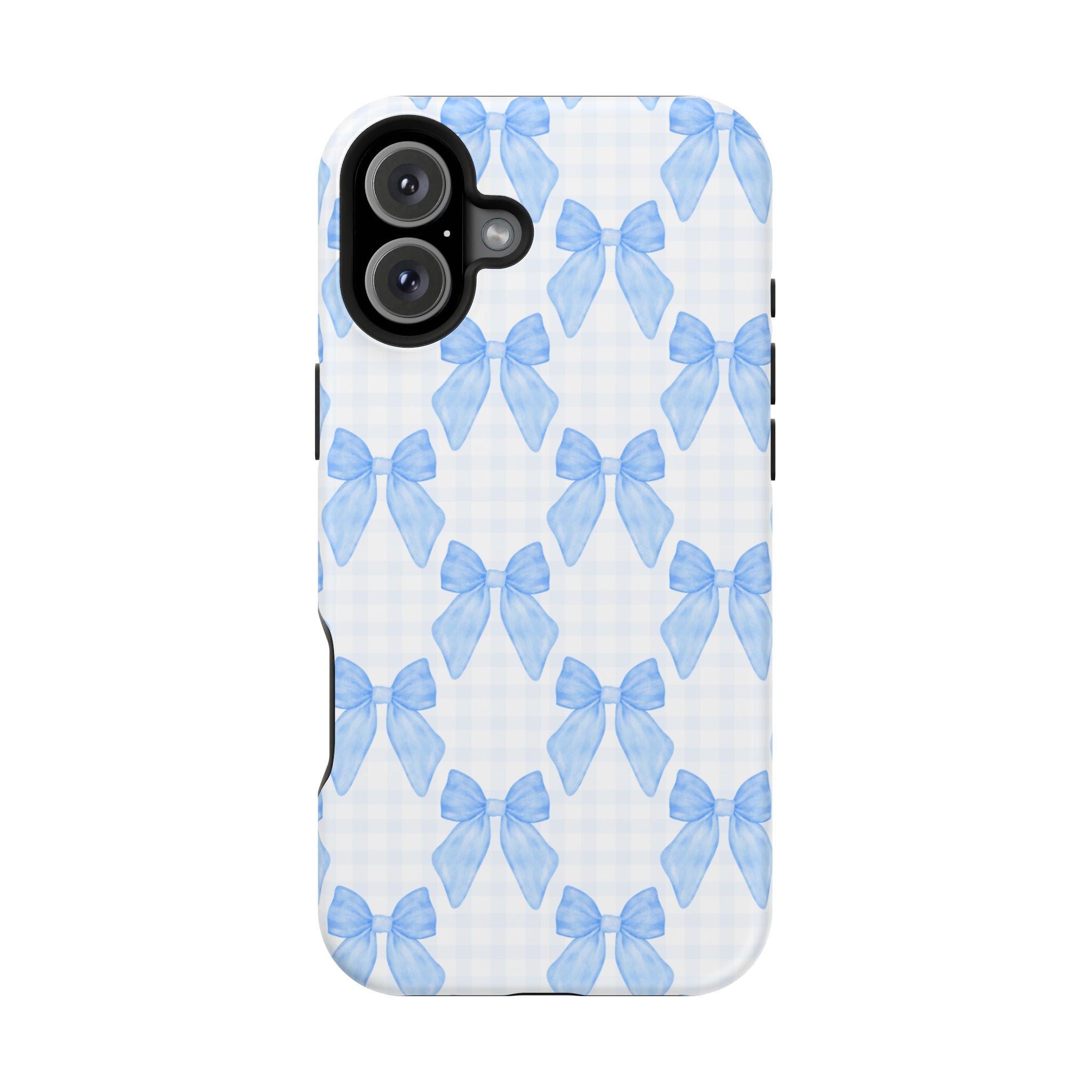 Customizable: Charming Bow Pattern Phone Case