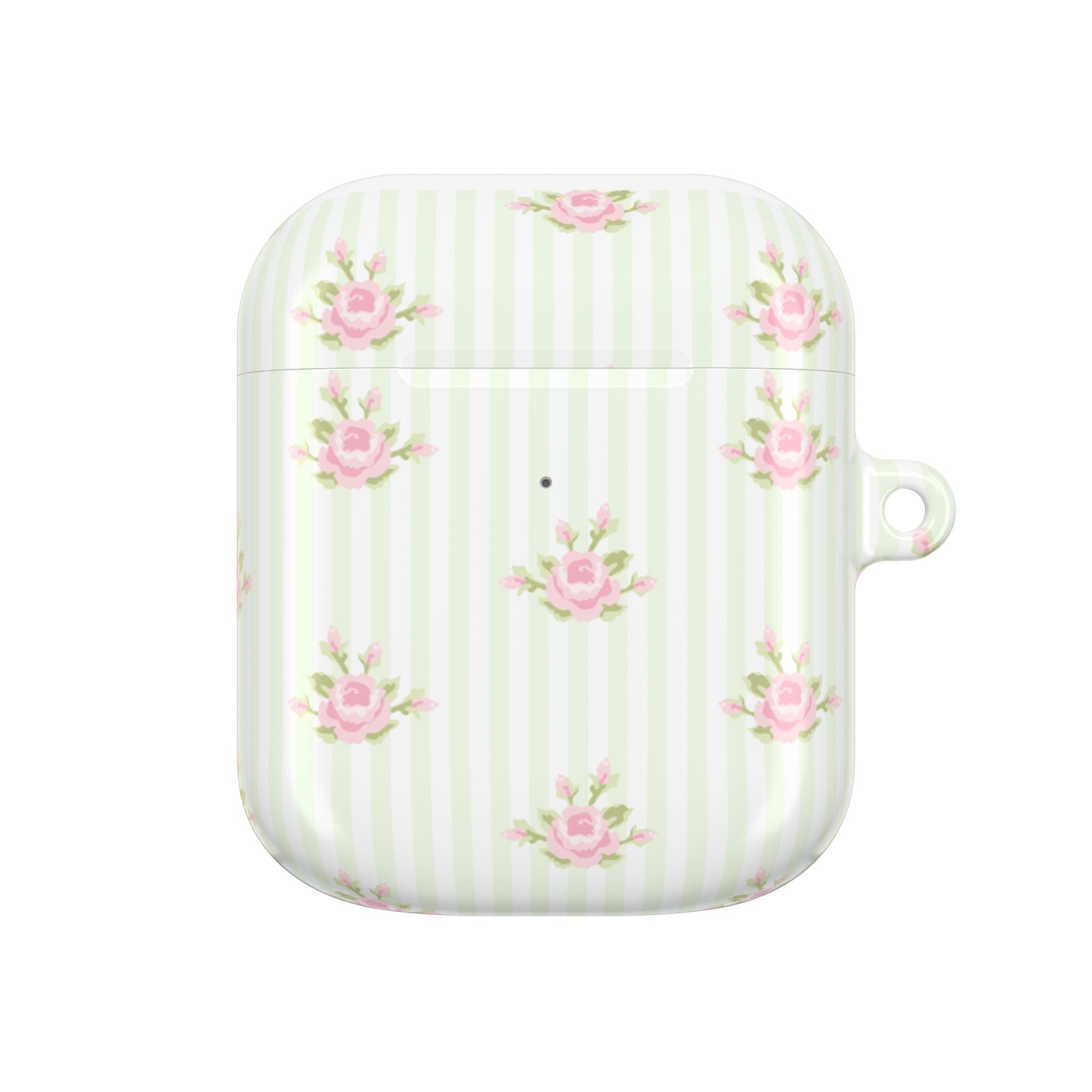 Floral AirPod Cases | Cute Tech Accessory, Gift for Her, Floral Pattern, Spring Vibes, Rose Design, Trendy Earbud Case