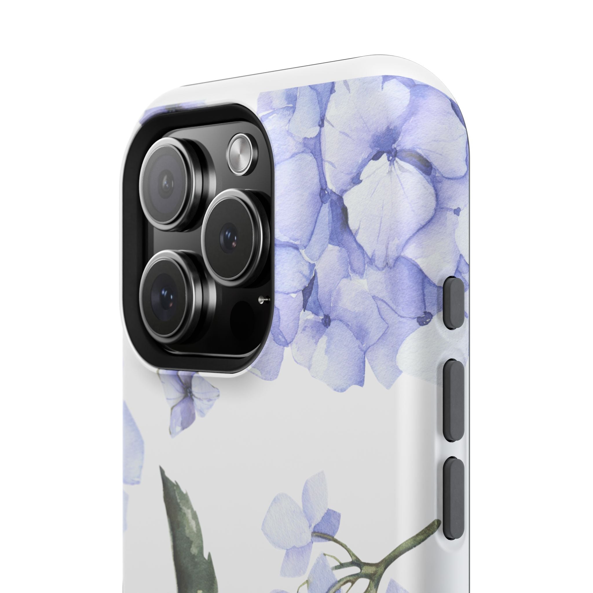 Customizable: Floral Purple Hydrangea Impact-Resistant Phone Case