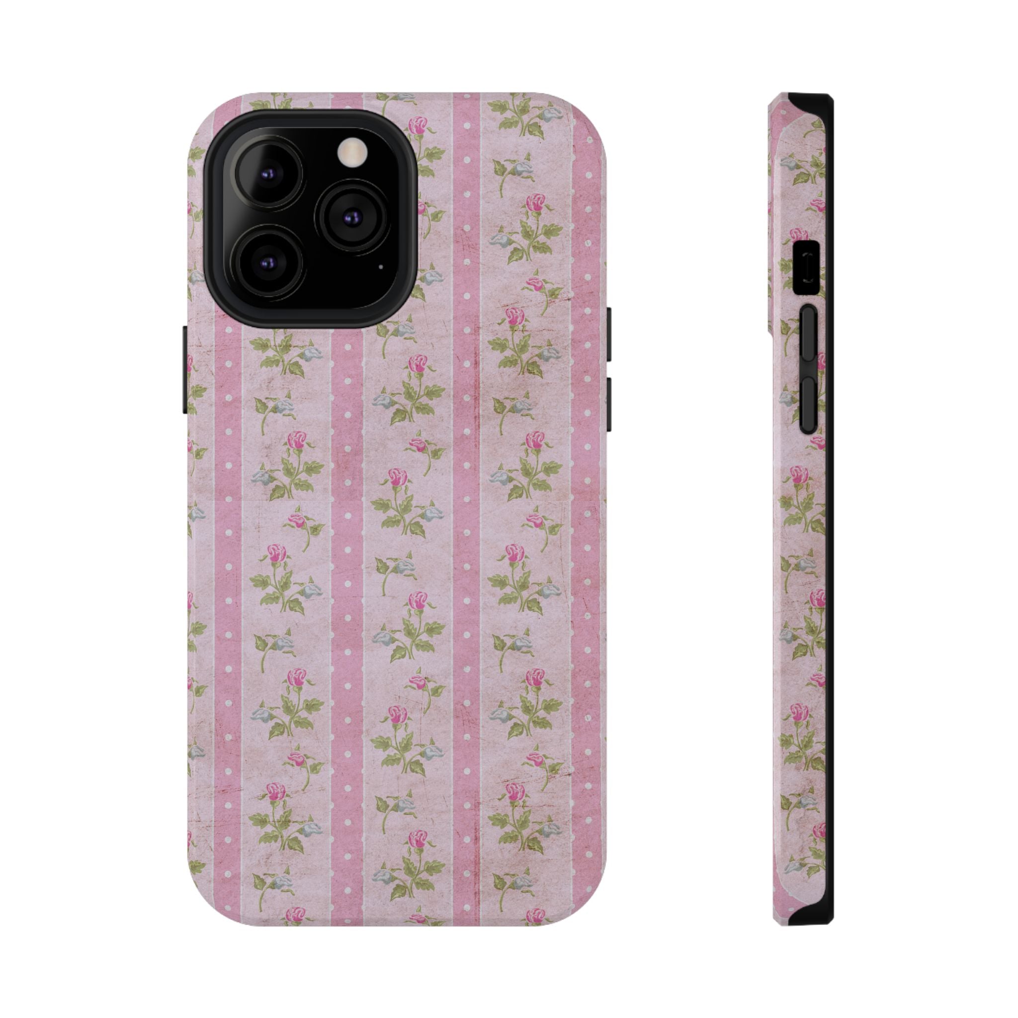 Impact-Resistant Phone Case, Inspirational Quote Case, Gift for Her, Bible Verse Decor, Floral Design Phone Cover
