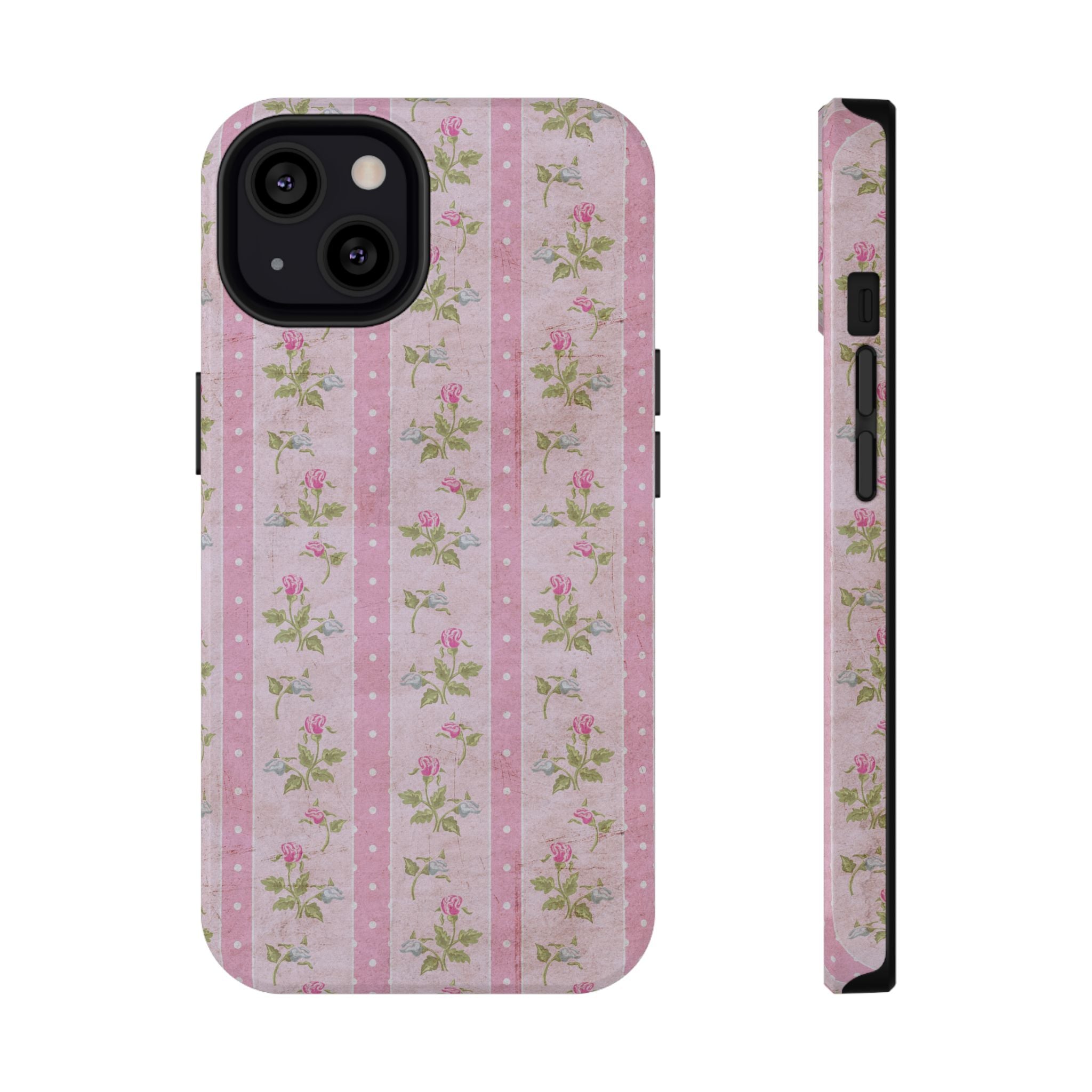 Impact-Resistant Phone Case, Inspirational Quote Case, Gift for Her, Bible Verse Decor, Floral Design Phone Cover