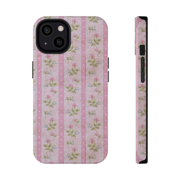Impact-Resistant Phone Case, Inspirational Quote Case, Gift for Her, Bible Verse Decor, Floral Design Phone Cover
