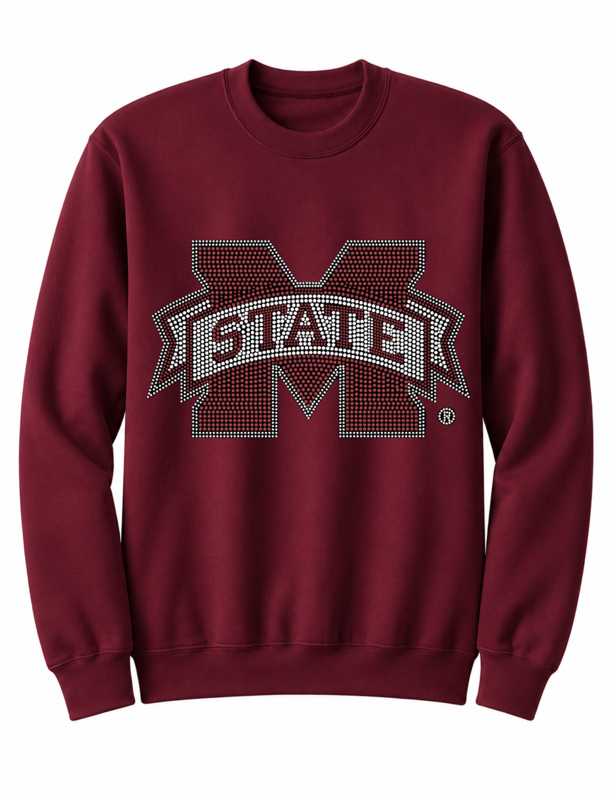 Mississippi State M State Maroon Sweatshirt