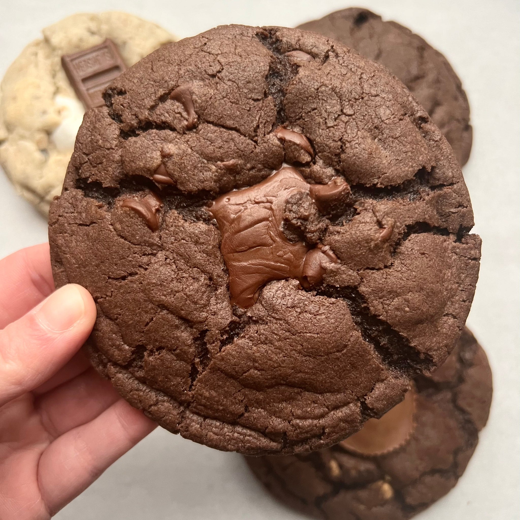 Death by Nutella Cookies