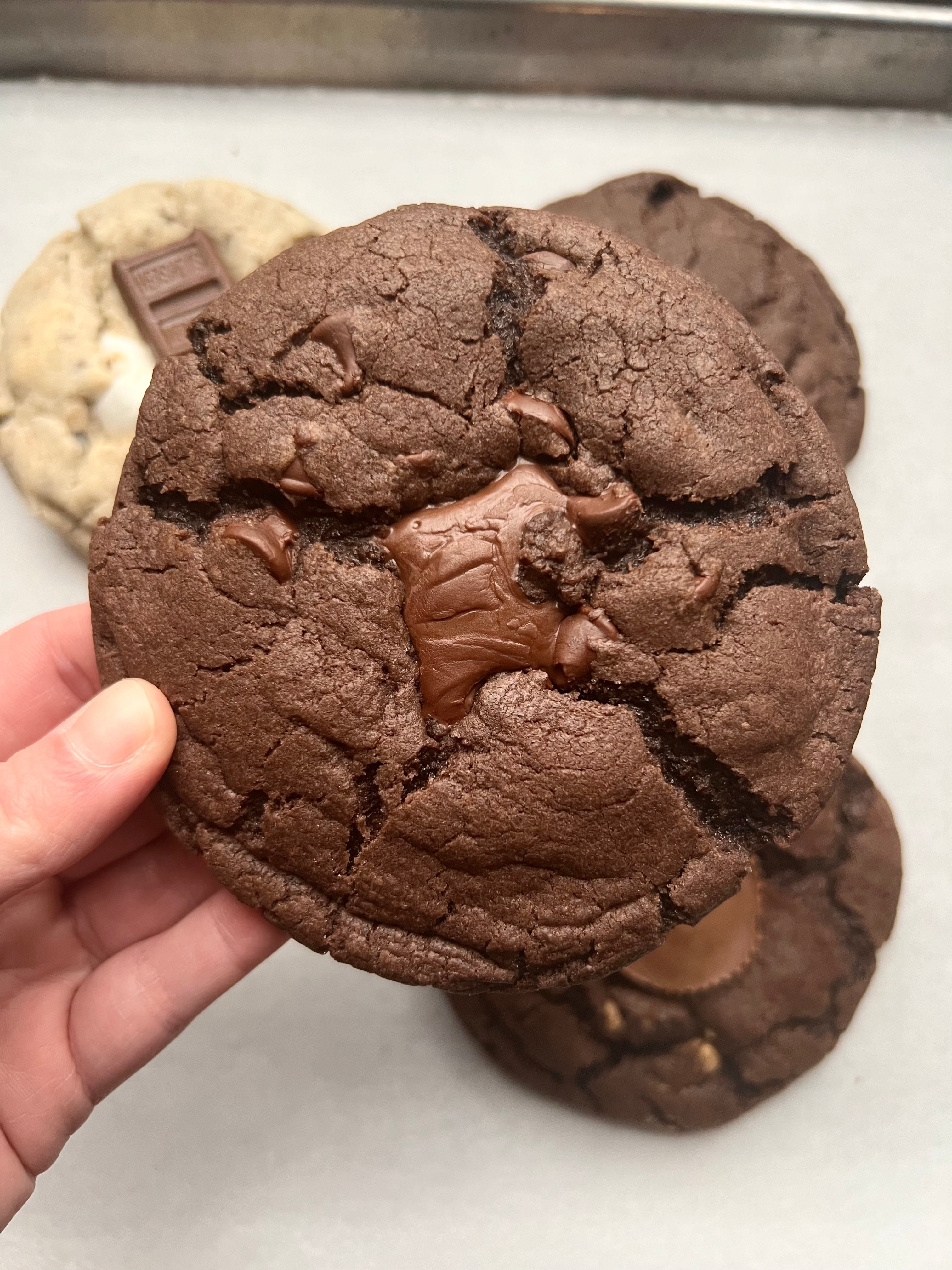 Death by Nutella Cookies