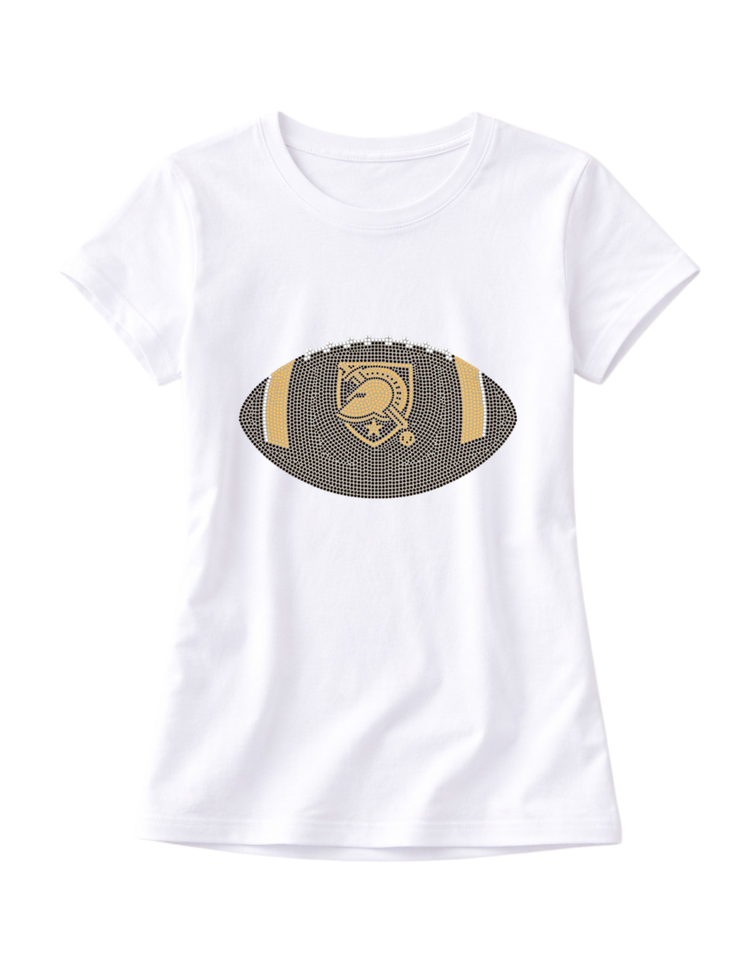 Army West Point Football White Crewneck T-Shirt