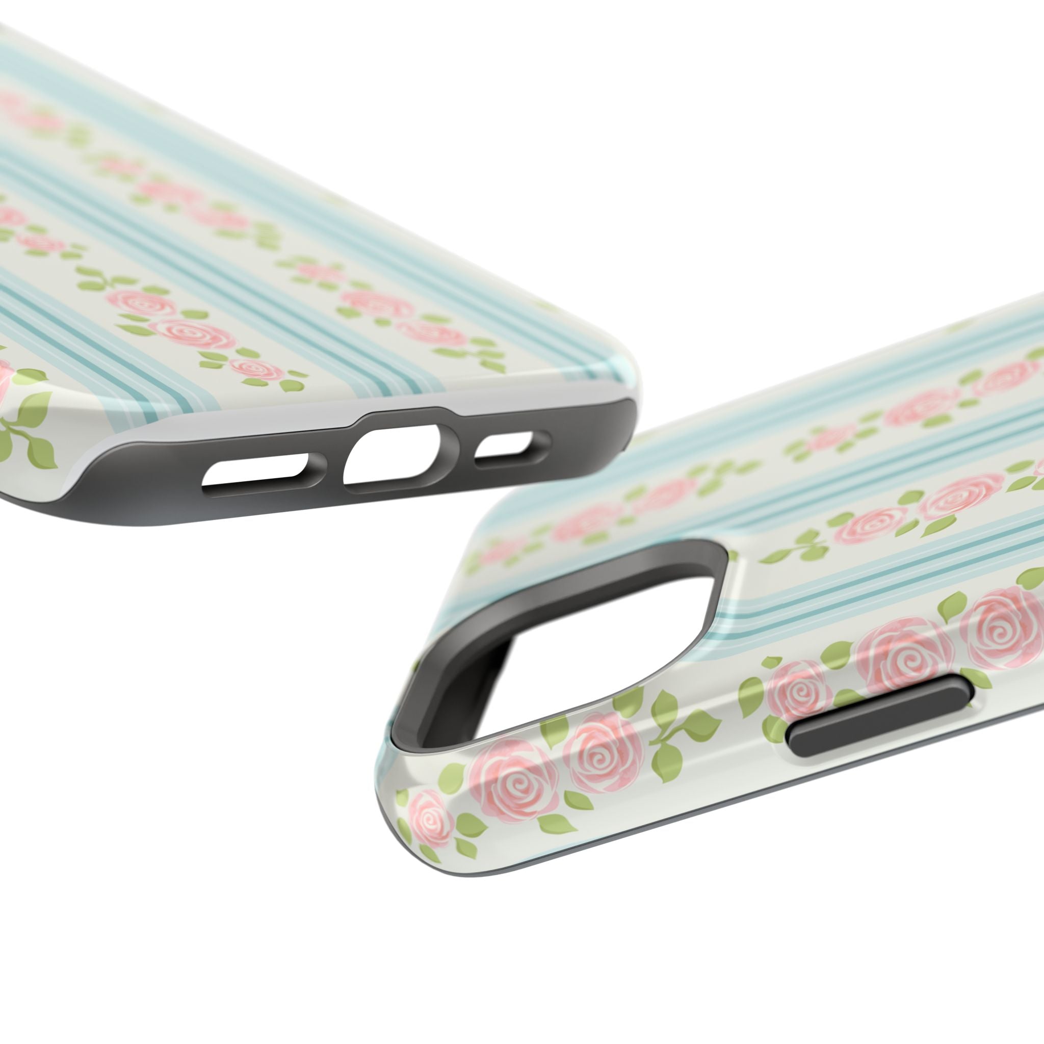 Customizable: Floral Impact-Resistant Phone Case