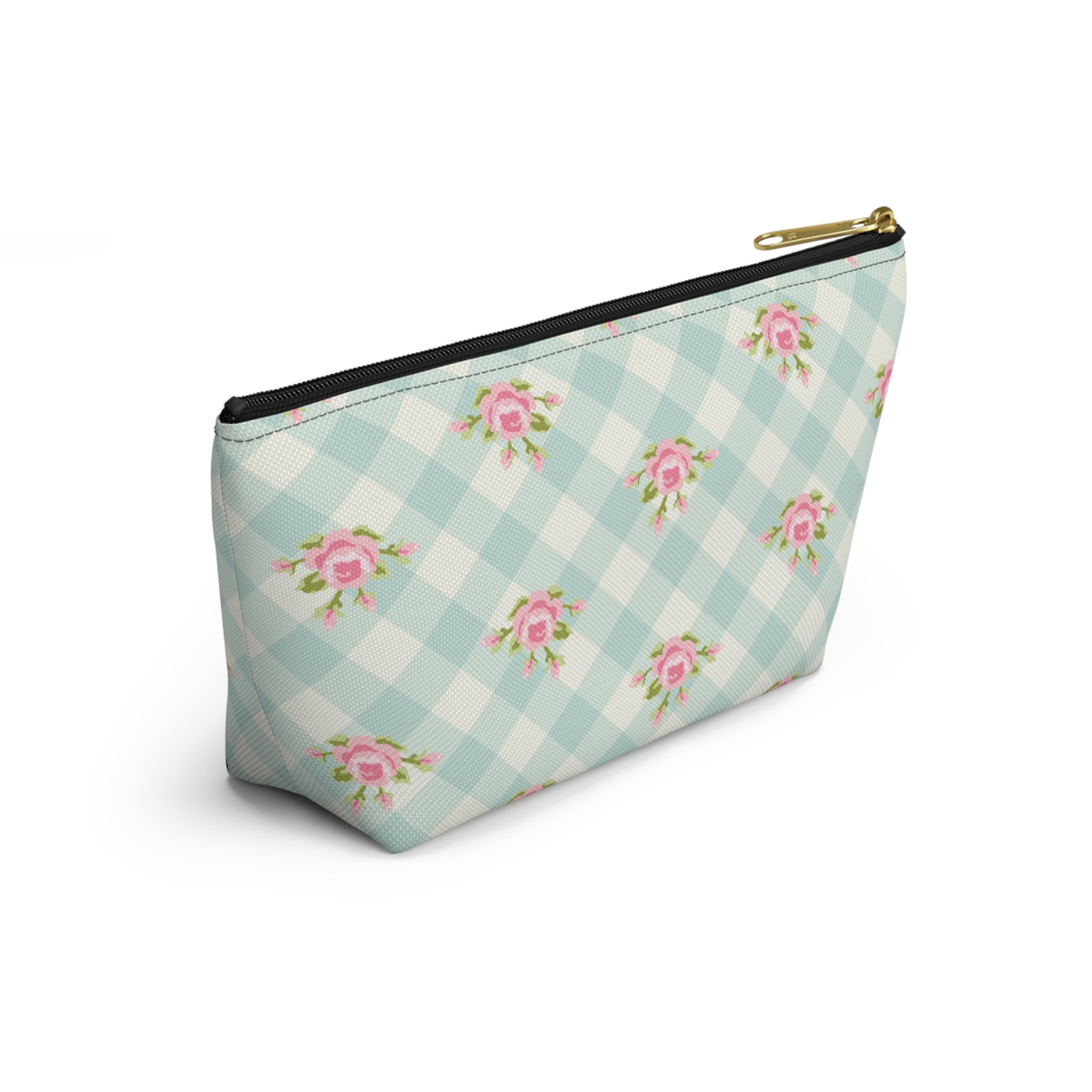 Customizable: Charming Floral Accessory Pouch | Perfect for Makeup, Travel, Gifts, Home Organization, Cute Storage