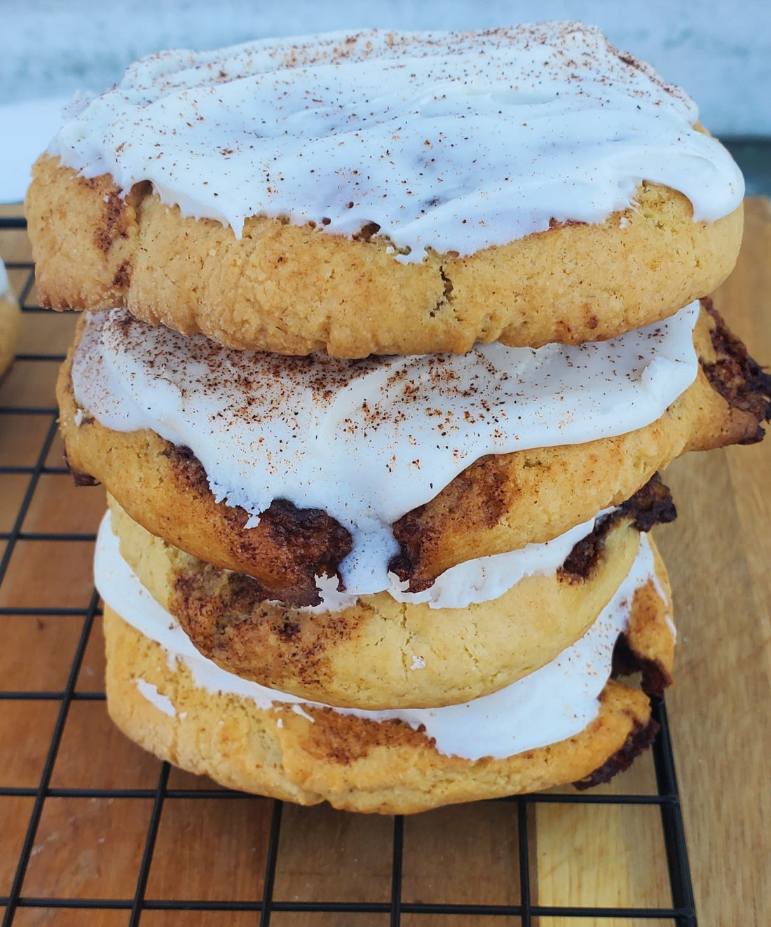 Cinnamon Roll Cookies