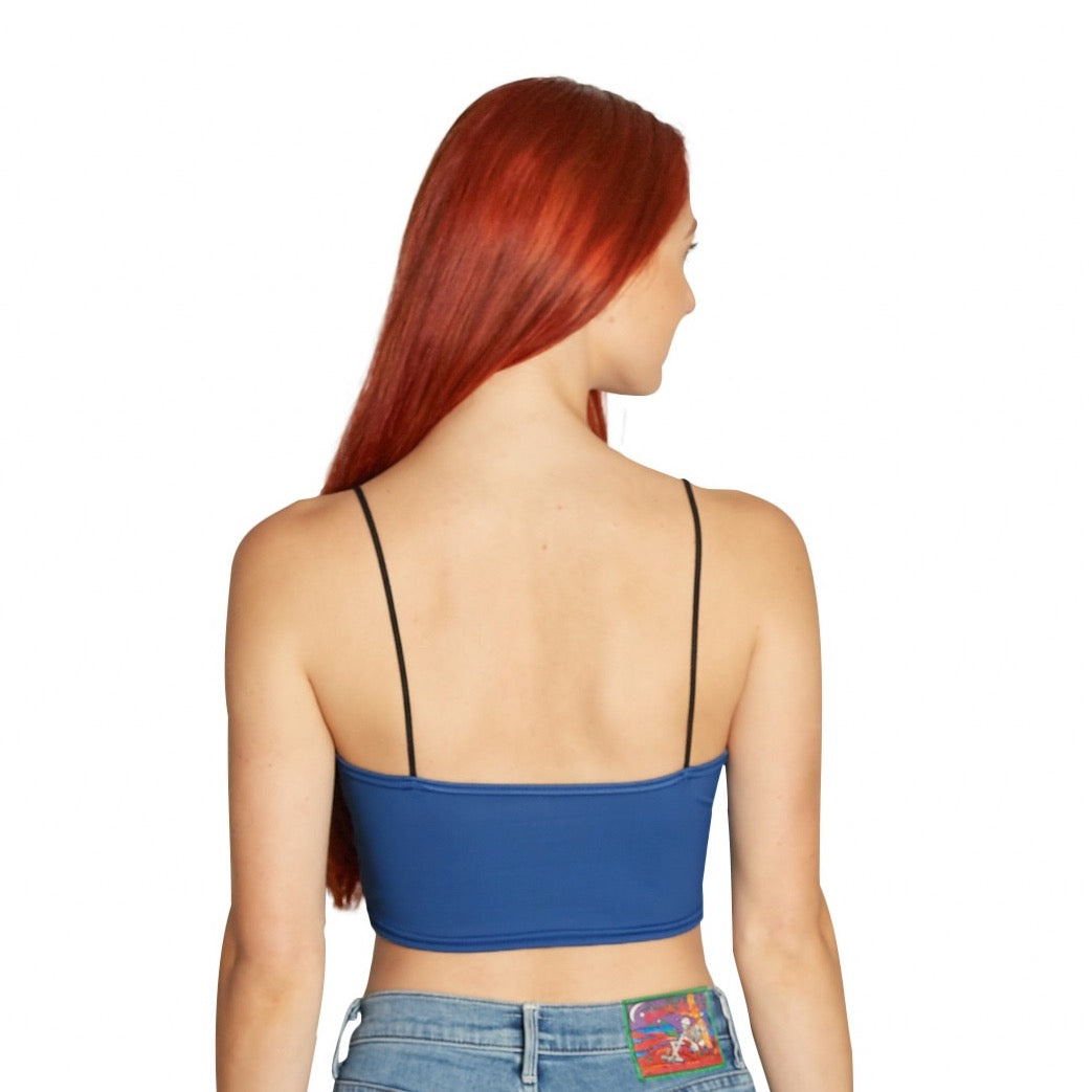 Illinois Fighting Illini Lips Spaghetti Tank