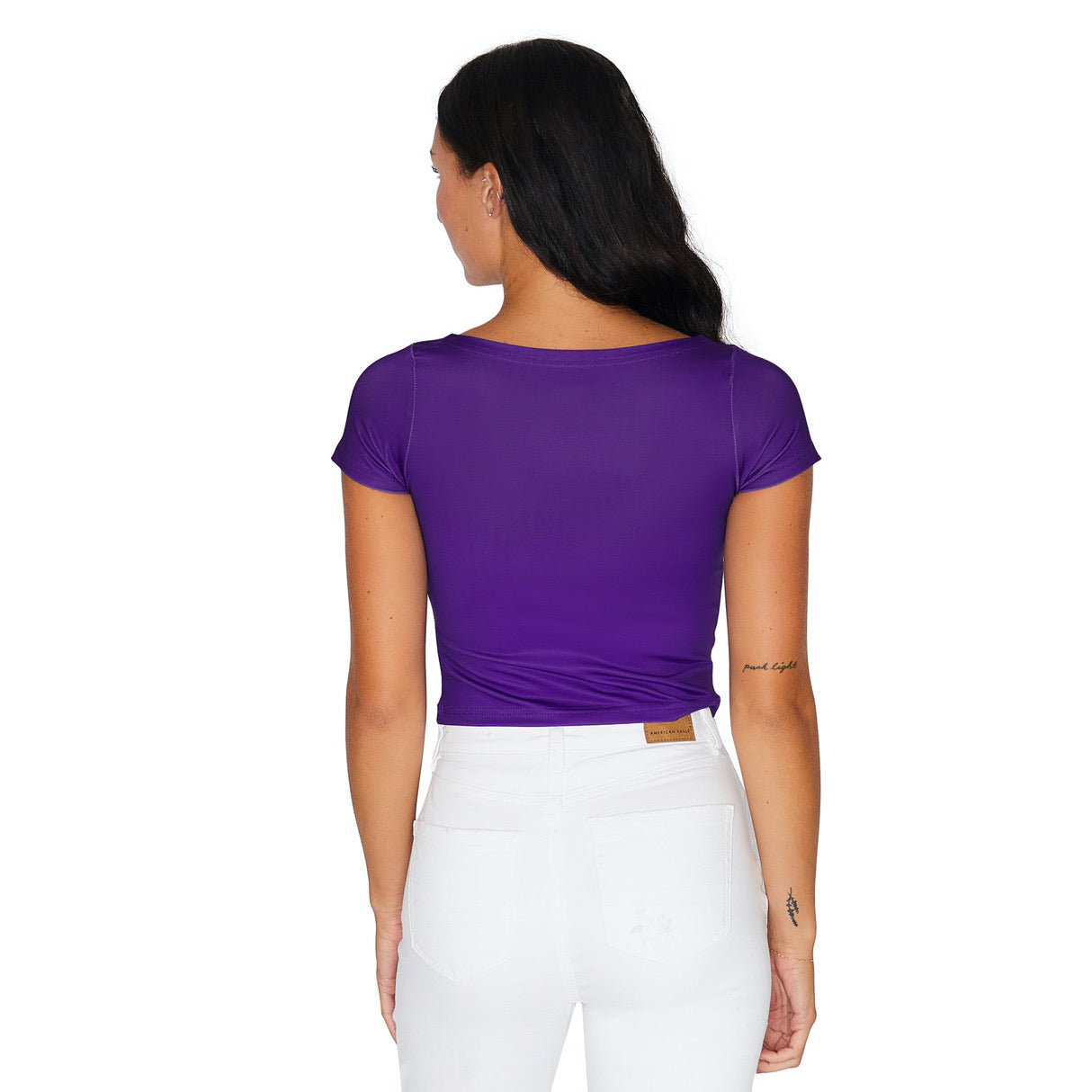 LSU Purple Babydoll Tee