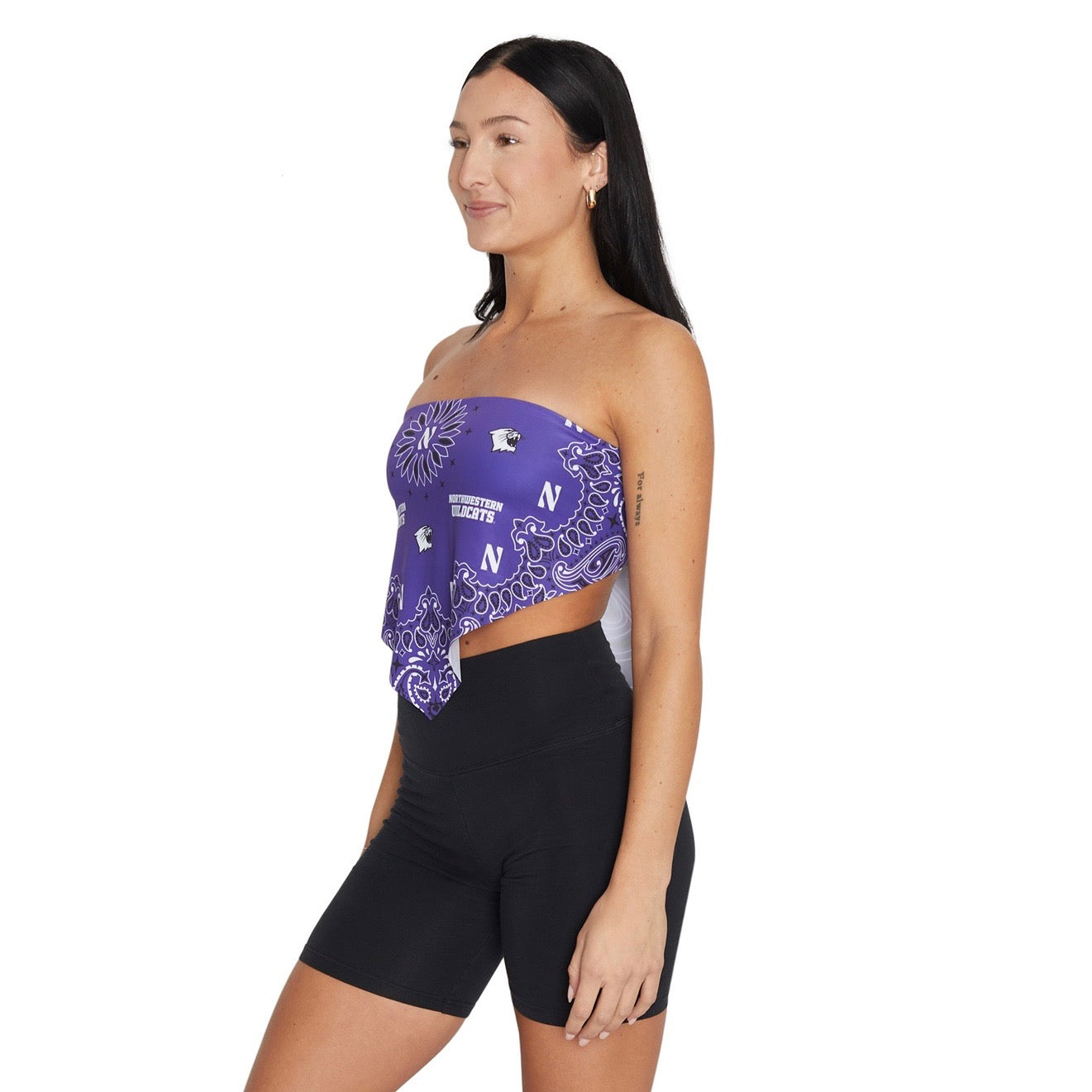 Northwestern Wildcats Bandana Top