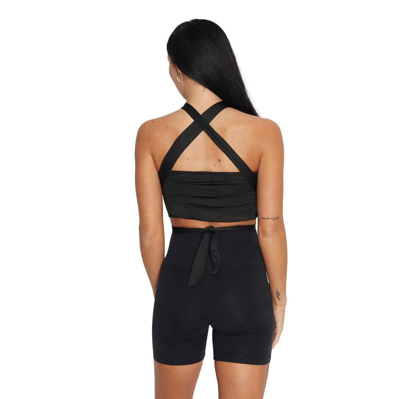 Sacred Heart Pioneers Black Multi Way Bandeau Top