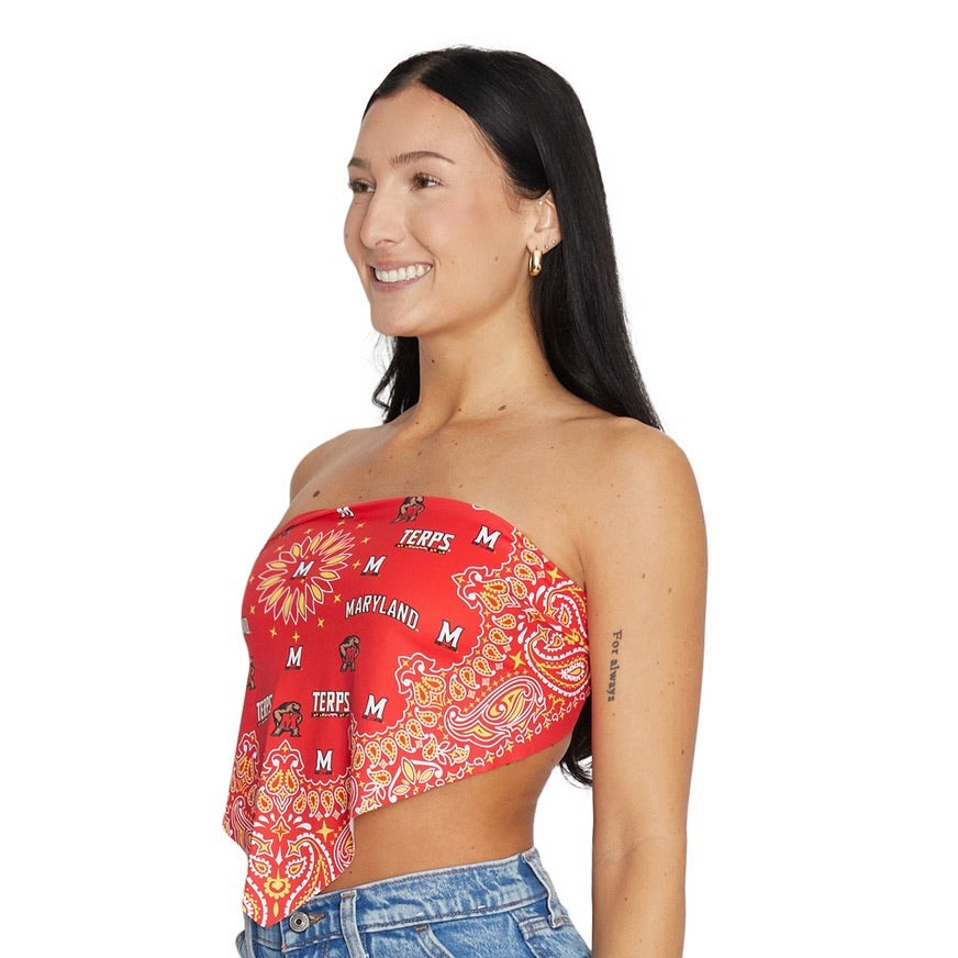 Maryland Terps Bandana Top