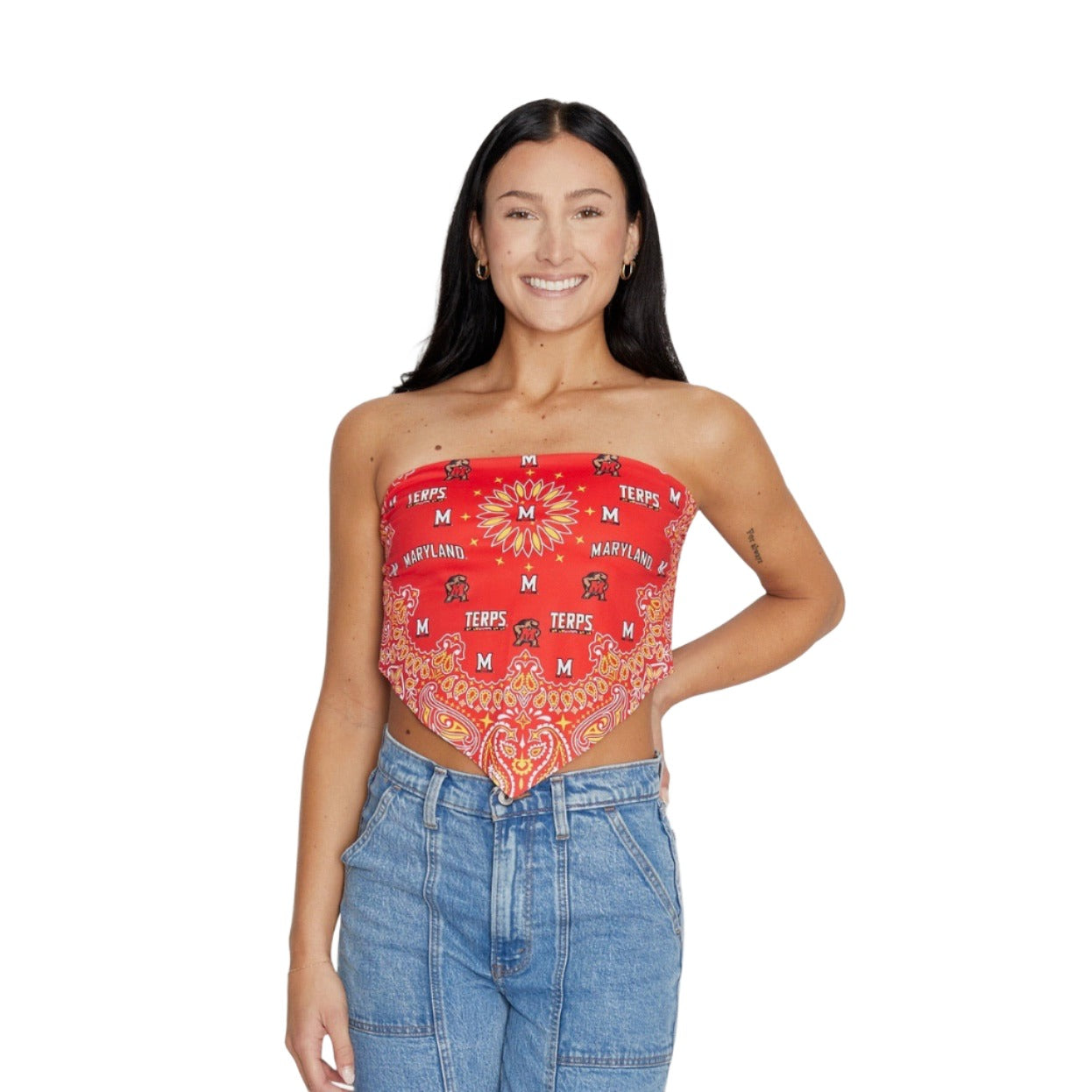 Maryland Terps Bandana Top