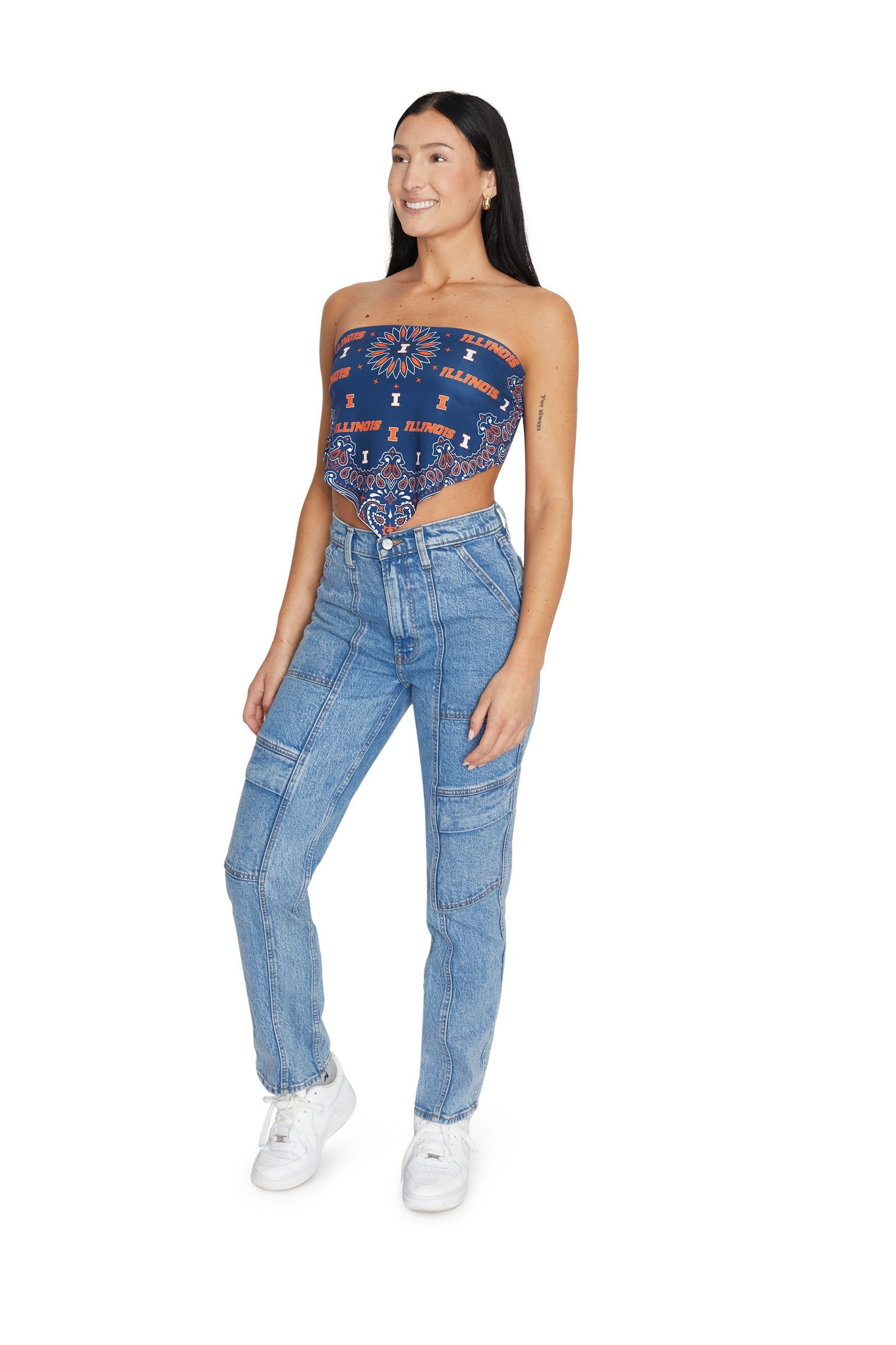 Illinois Fighting Illini Bandana Top