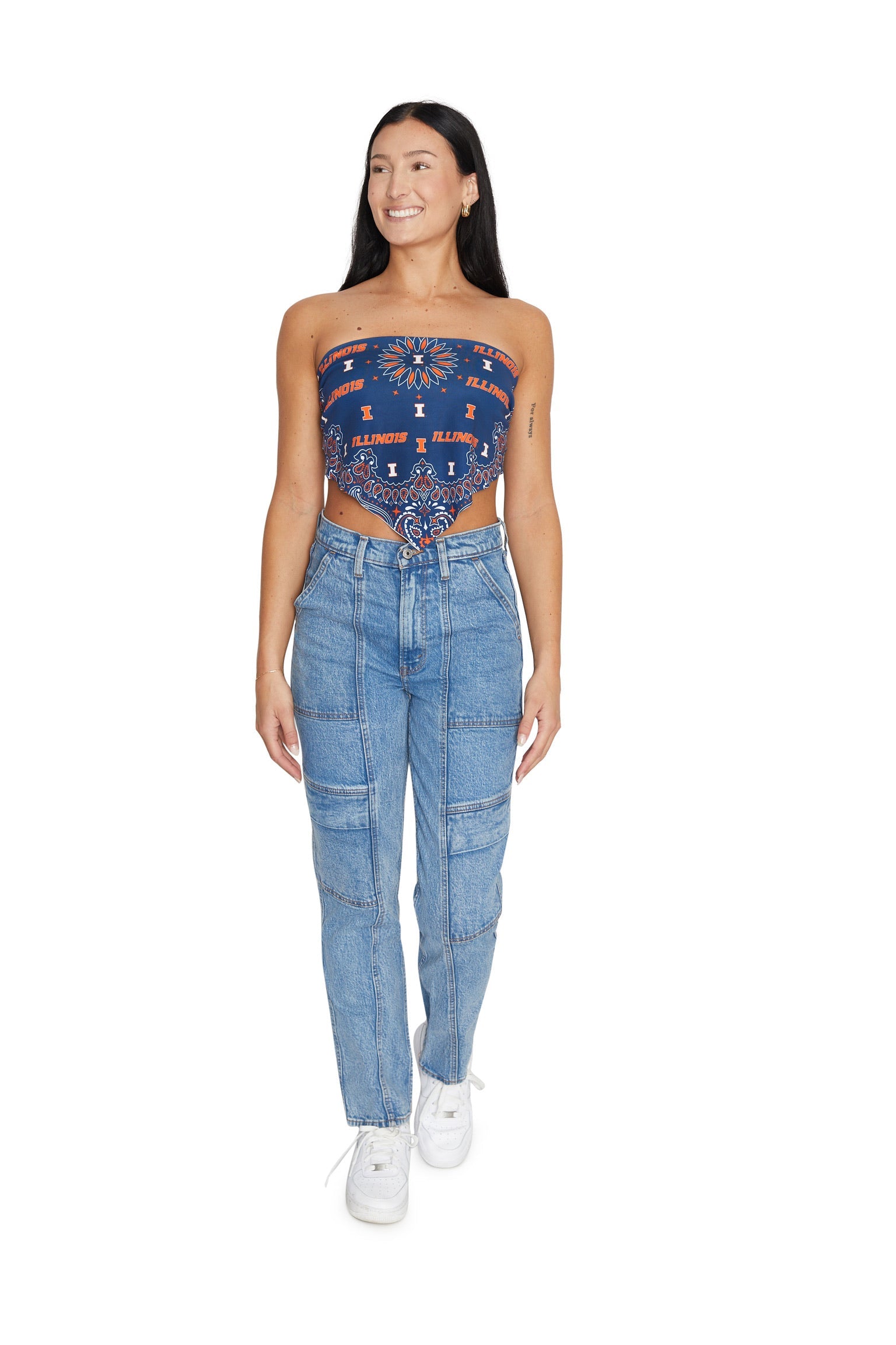 Illinois Fighting Illini Bandana Top