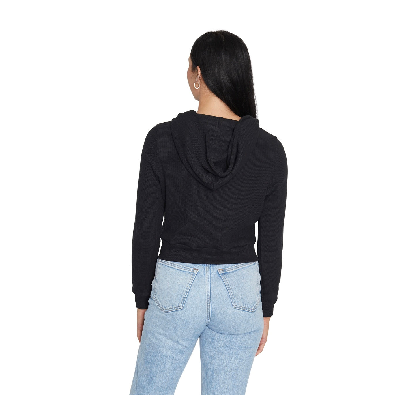 New Hampshire Wildcats Waffle Knit Zip Up Hoodie