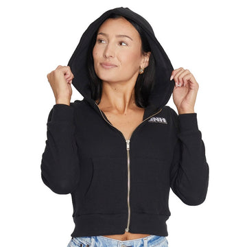 New Hampshire Wildcats Waffle Knit Zip Up Hoodie