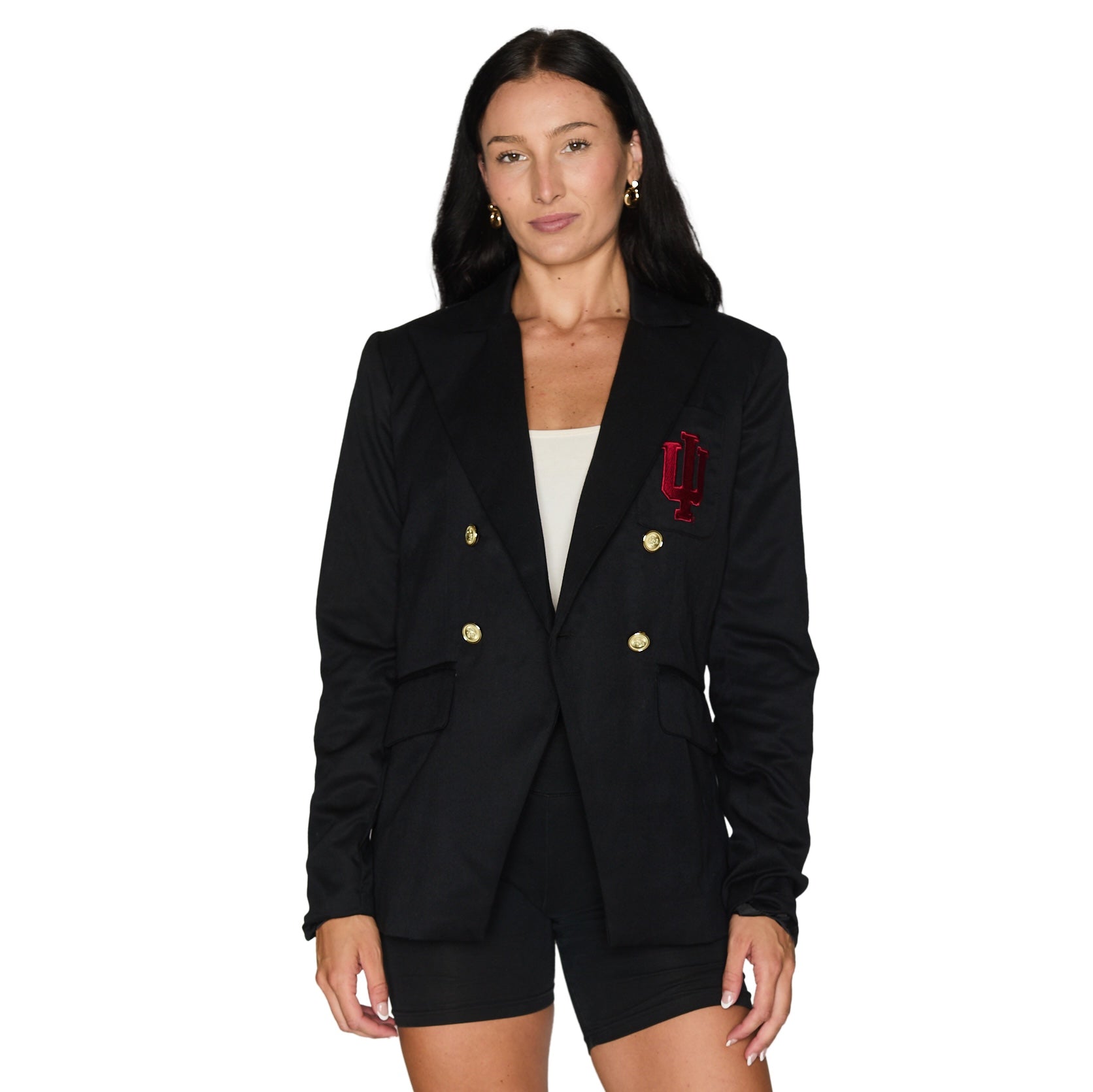 Indiana Hoosiers Hooded Blazer Jacket