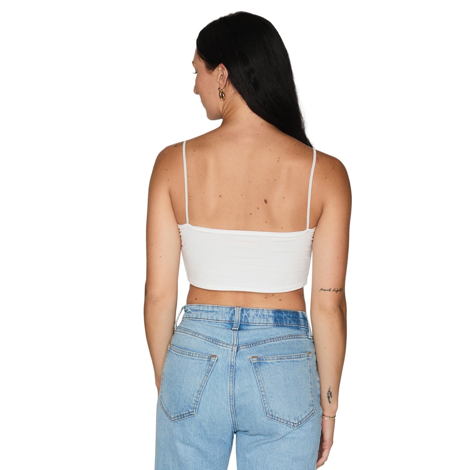 Indiana Hoosiers White Spaghetti Tank