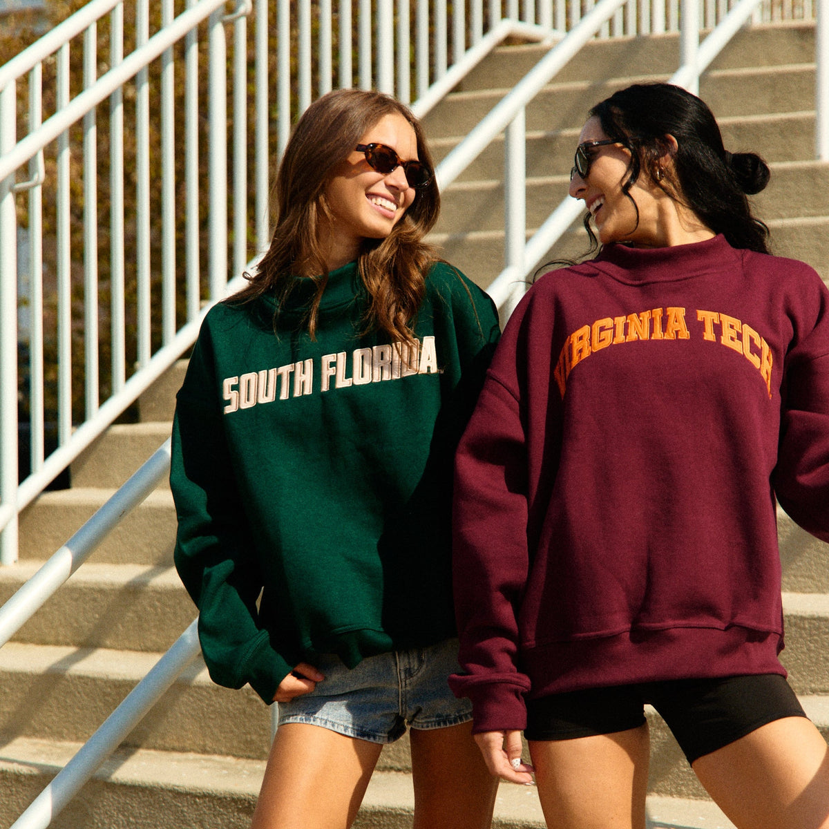 USF Mock Neck Sweatshirt
