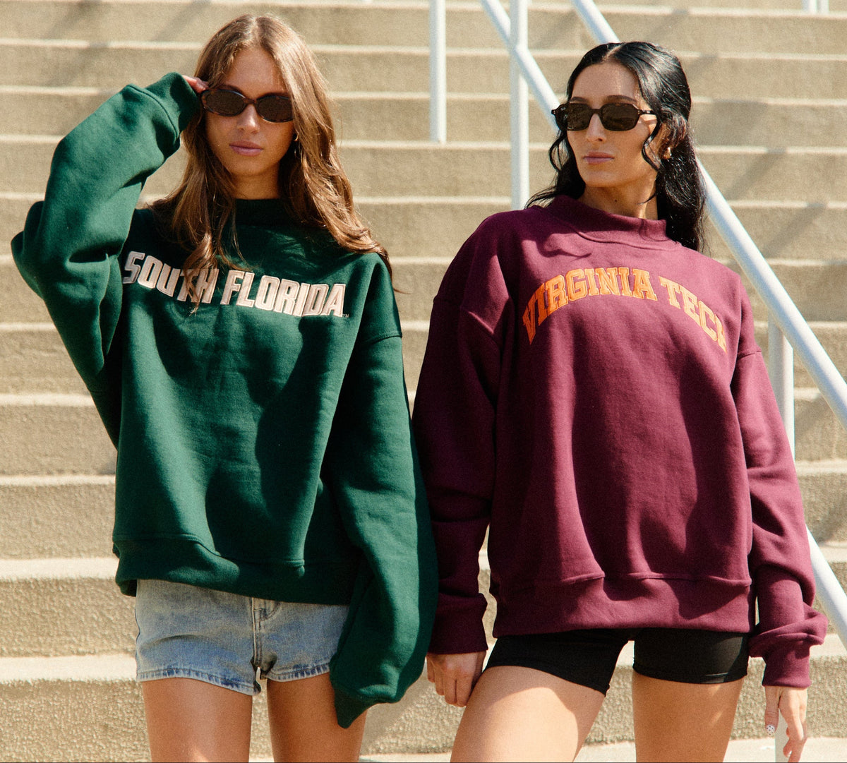 USF Mock Neck Sweatshirt