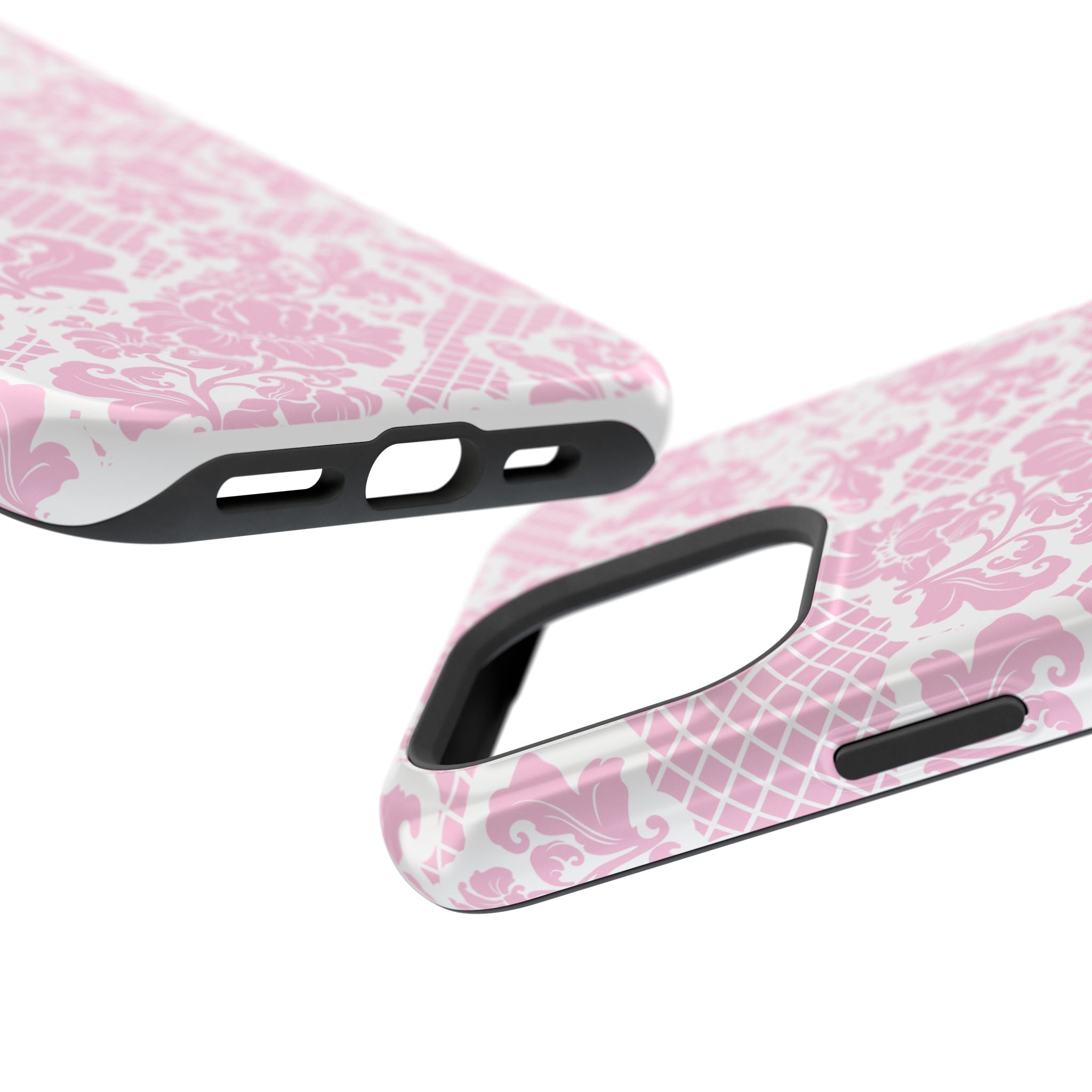 Customizable: Pink Lace Inspired Elegantly Chic Impact-Resistant Case