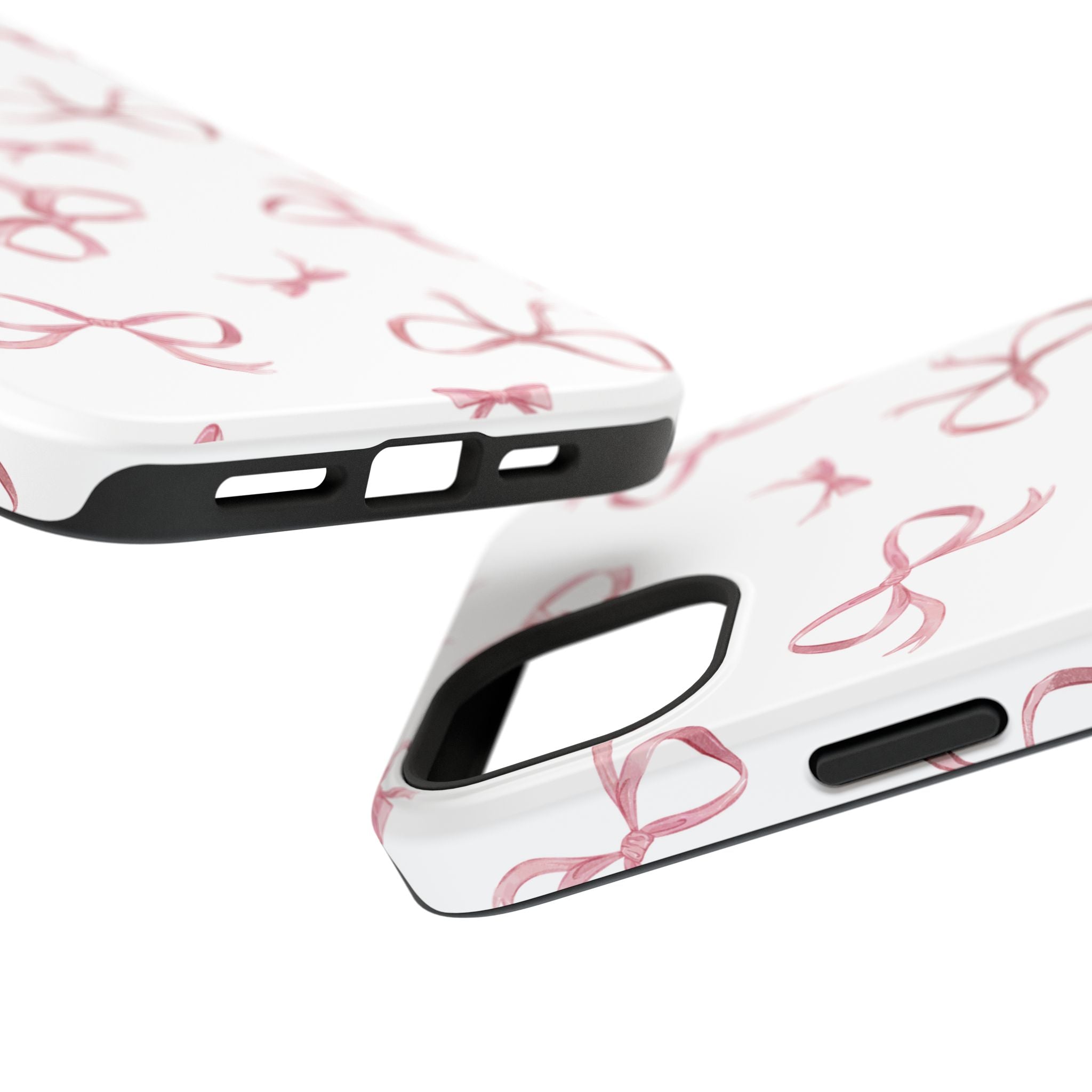 Customizable: Coquette Bow Stylish Impact-Resistant Phone Case